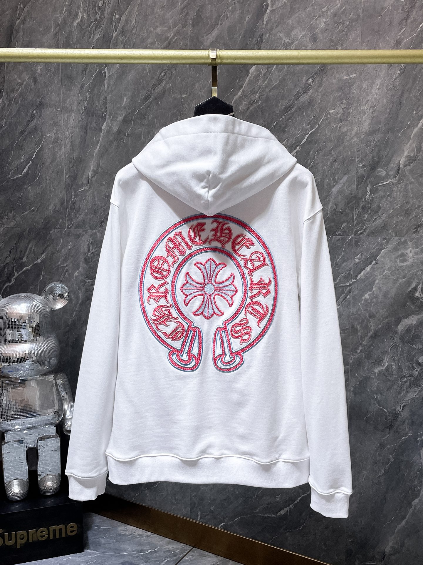 Cheap Chrome hearts Hoody in 219037, $55 USD- [IB219037] - Replica Chrome hearts Hoody