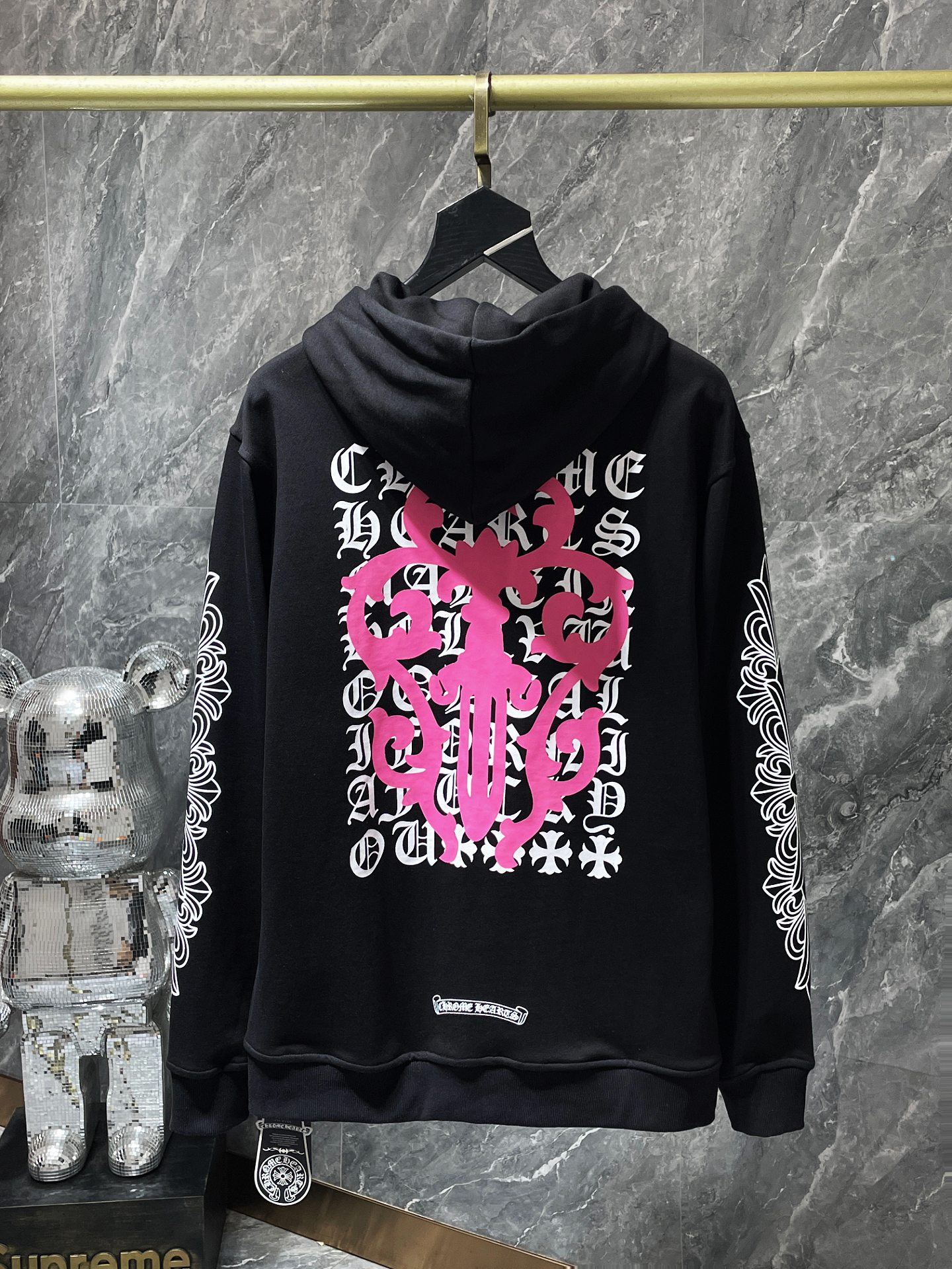 Cheap Chrome hearts Hoody in 219038, $55 USD- [IB219038] - Replica Chrome hearts Hoody