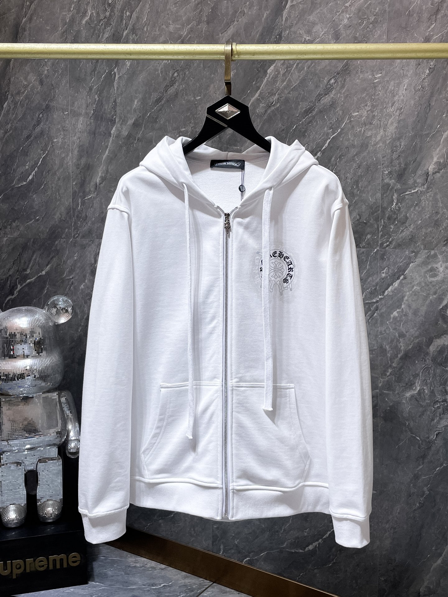 Cheap Chrome hearts Hoody in 219040, $55 USD- [IB219040] - Replica Chrome hearts Hoody