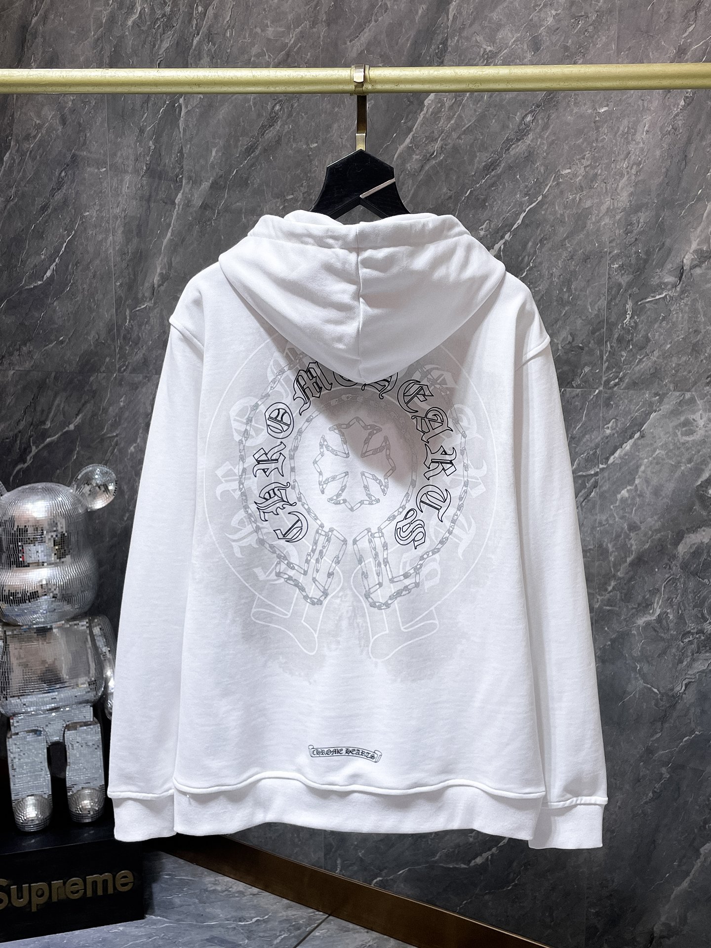 Cheap Chrome hearts Hoody in 219040, $55 USD- [IB219040] - Replica Chrome hearts Hoody