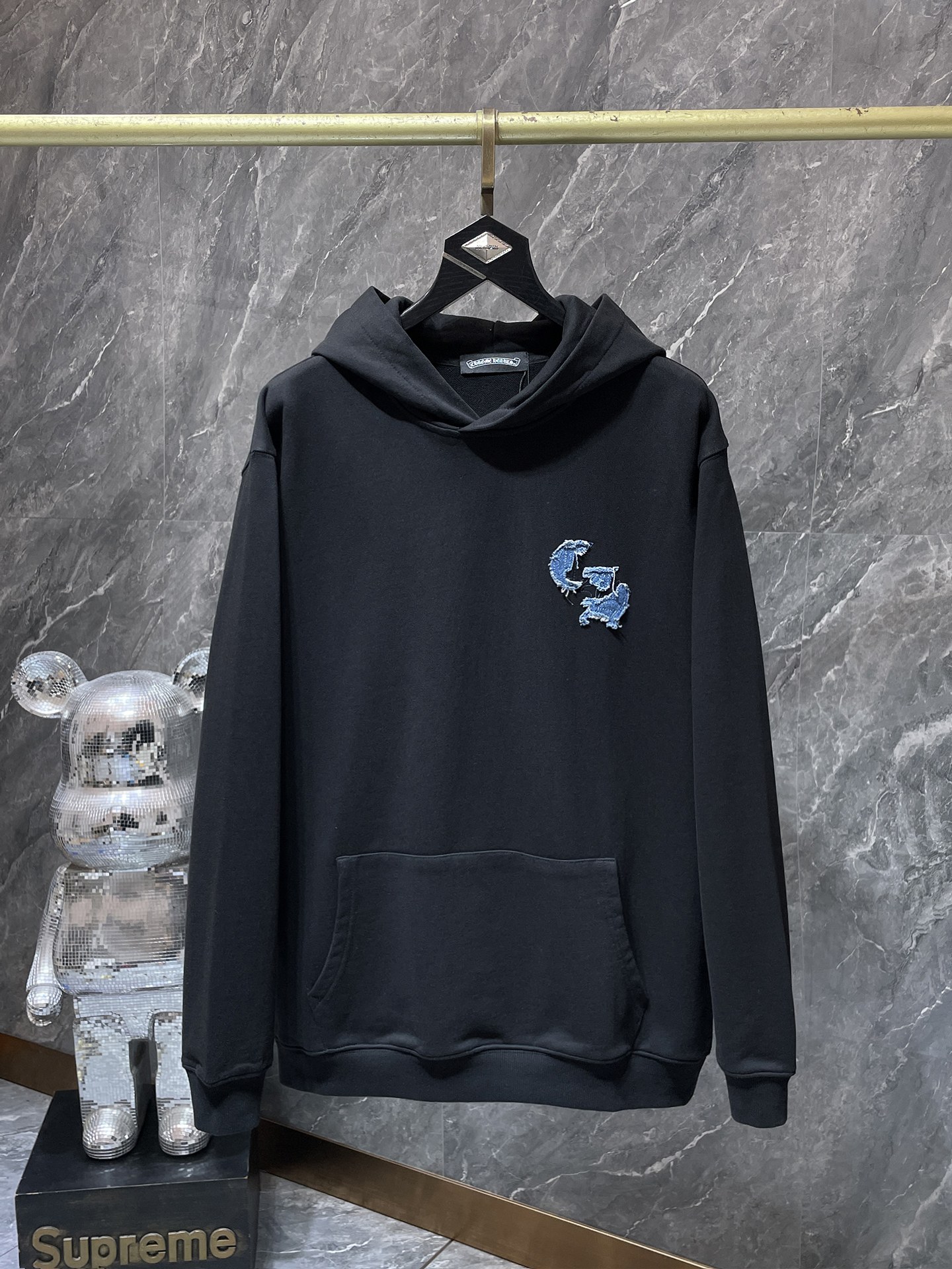 Cheap Chrome hearts Hoody in 219042, $55 USD- [IB219042] - Replica Chrome hearts Hoody