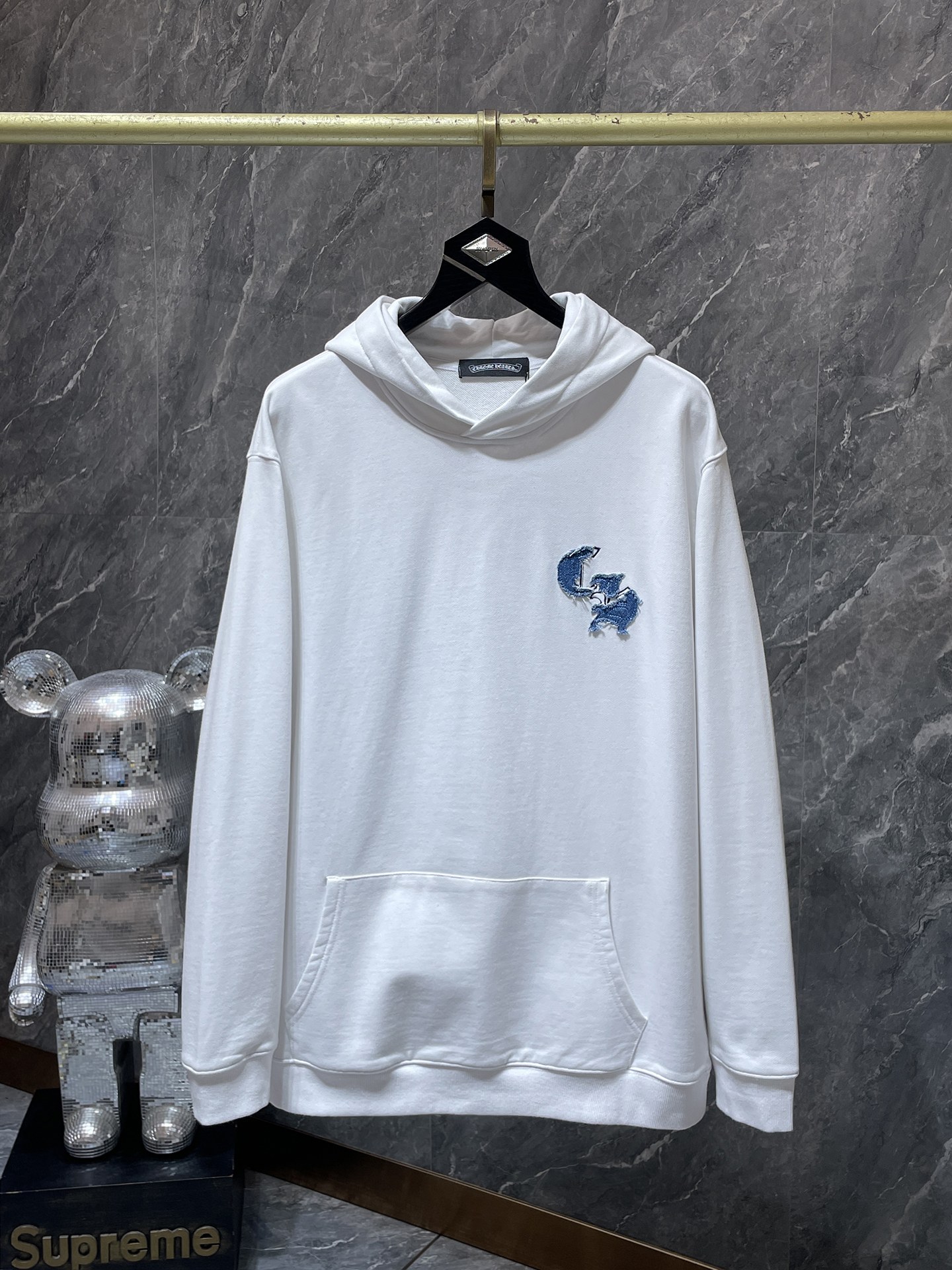 Cheap Chrome hearts Hoody in 219043, $55 USD- [IB219043] - Replica Chrome hearts Hoody