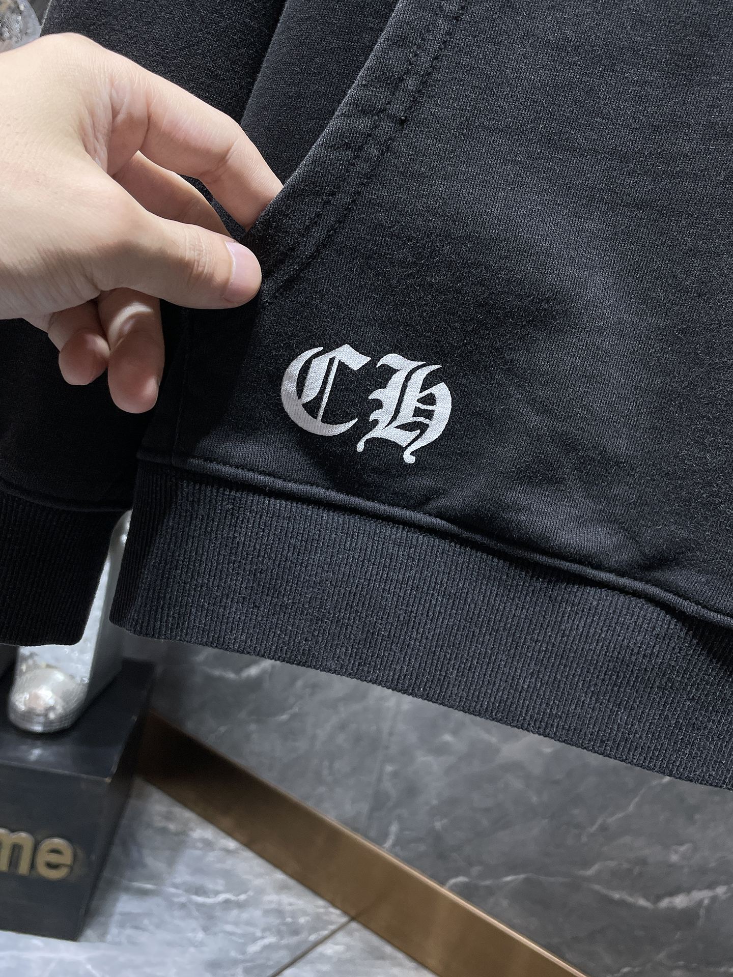 Cheap Chrome hearts Hoody in 219046, $55 USD- [IB219046] - Replica Chrome hearts Hoody