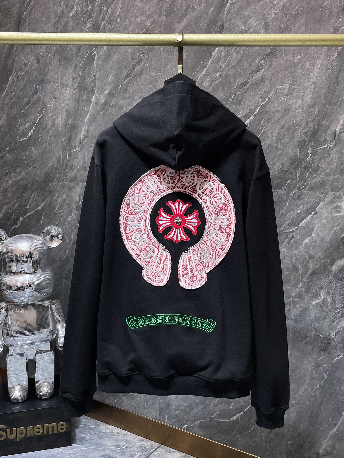 Cheap Chrome hearts Hoody in 219049, $55 USD- [IB219049] - Replica Chrome hearts Hoody