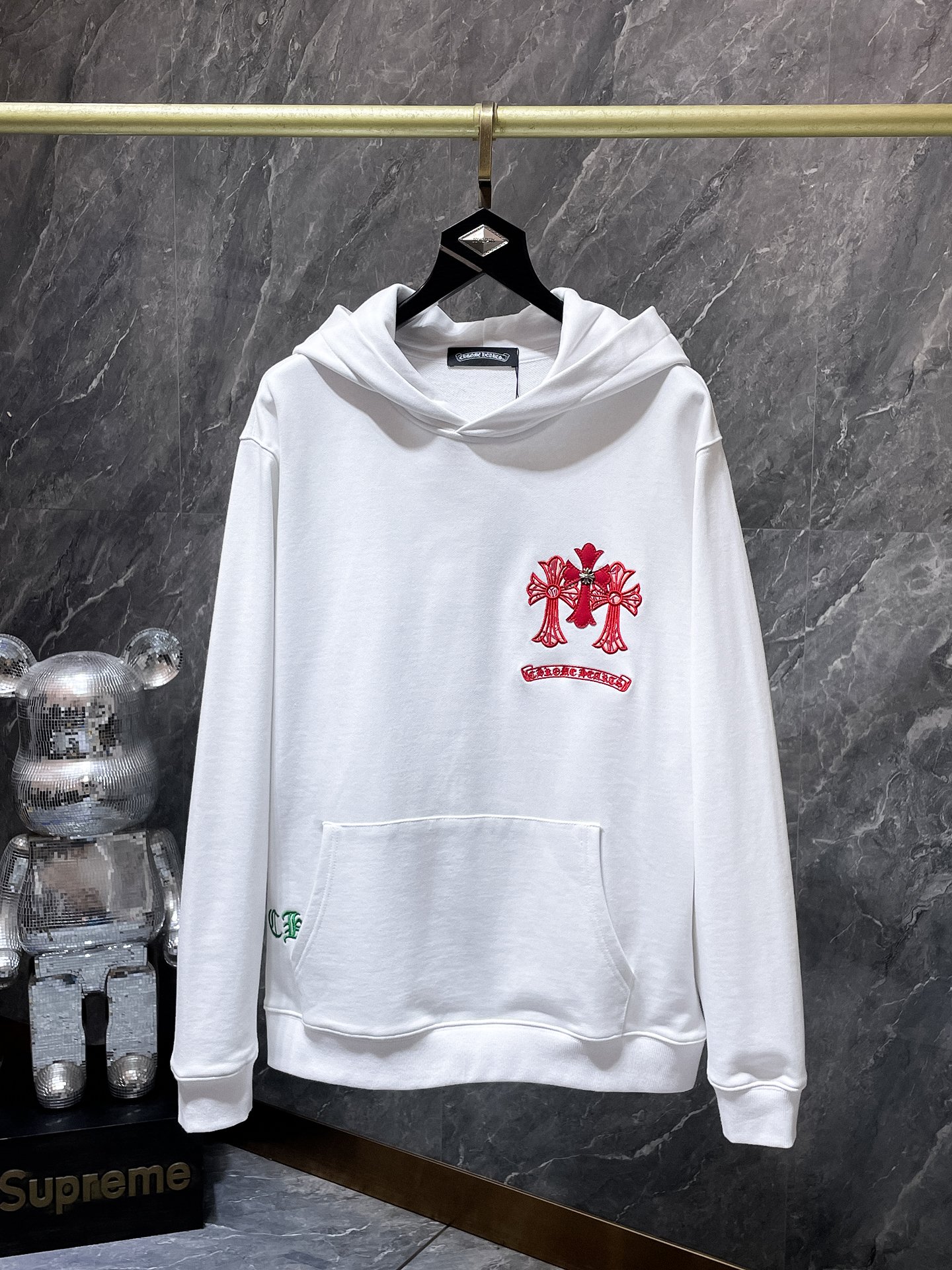 Cheap Chrome hearts Hoody in 219050, $55 USD- [IB219050] - Replica Chrome hearts Hoody