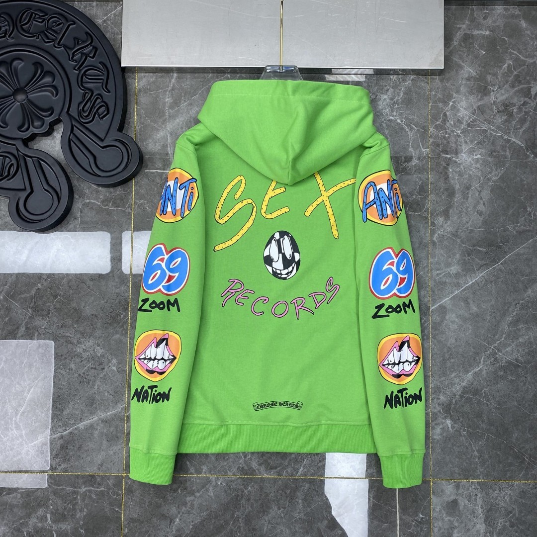 Cheap Chrome hearts Hoody in 219052, $55 USD- [IB219052] - Replica Chrome hearts Hoody