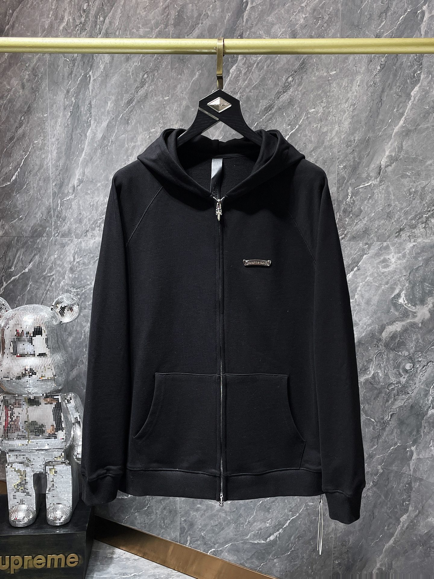 Cheap Chrome hearts Hoody in 219054, $55 USD- [IB219054] - Replica Chrome hearts Hoody