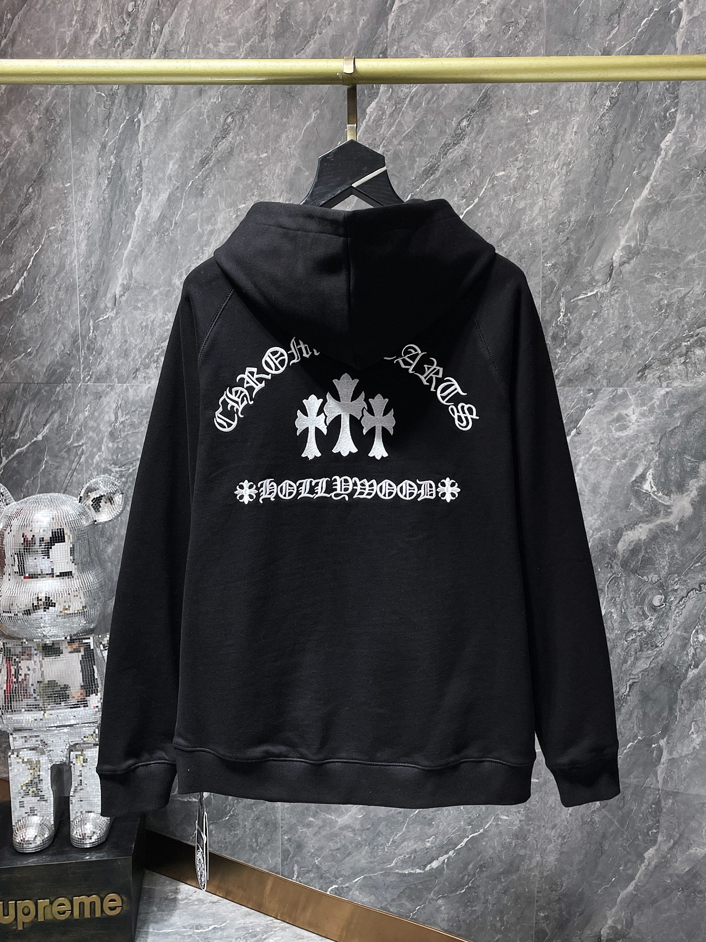 Cheap Chrome hearts Hoody in 219054, $55 USD- [IB219054] - Replica Chrome hearts Hoody