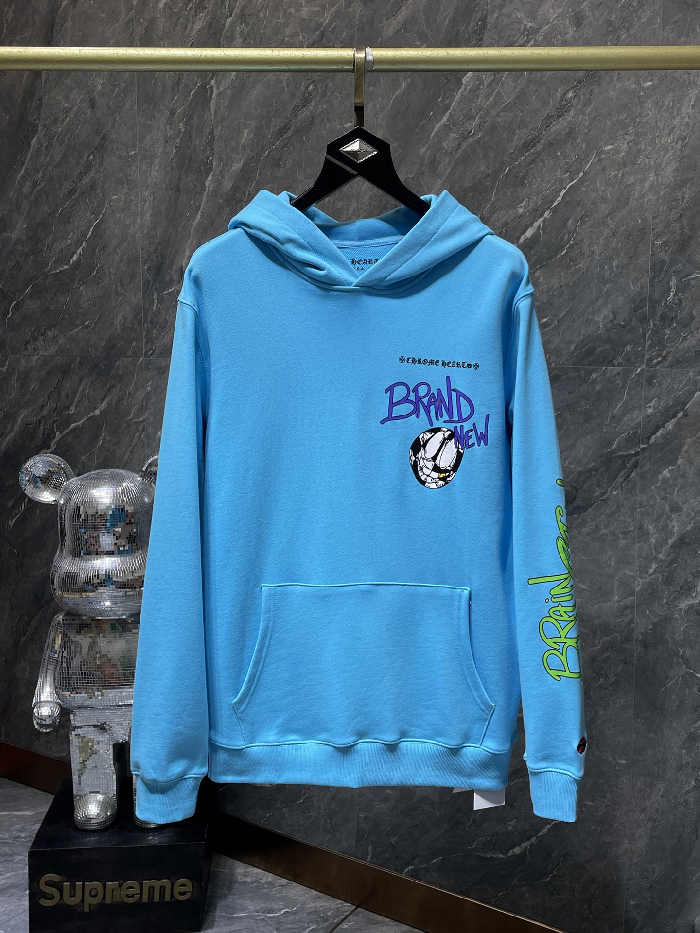 Cheap Chrome hearts Hoody in 219059, $50 USD- [IB219059] - Replica Chrome hearts Hoody