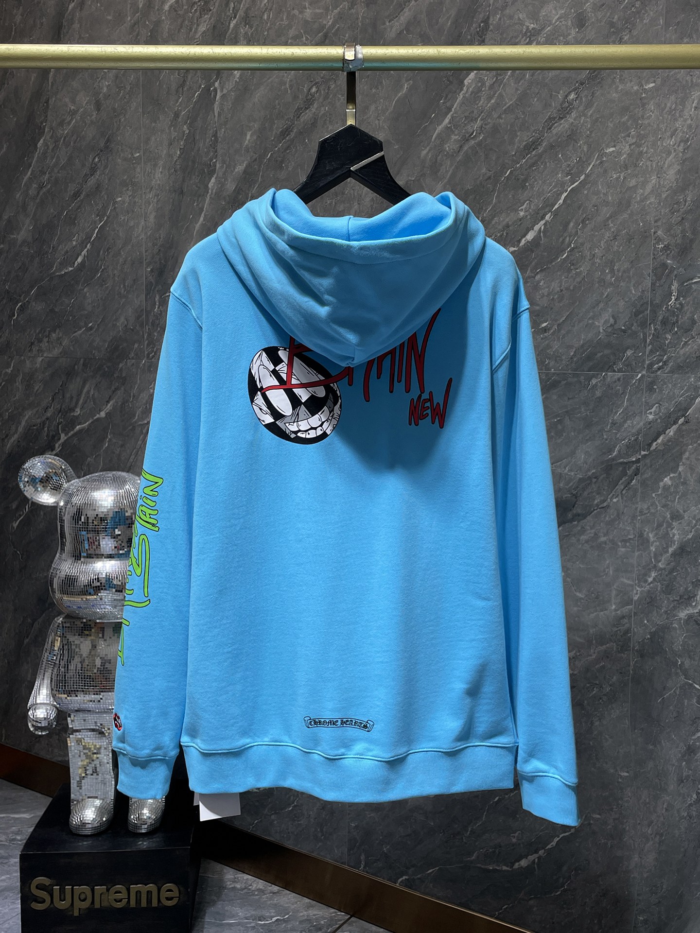 Cheap Chrome hearts Hoody in 219059, $50 USD- [IB219059] - Replica Chrome hearts Hoody