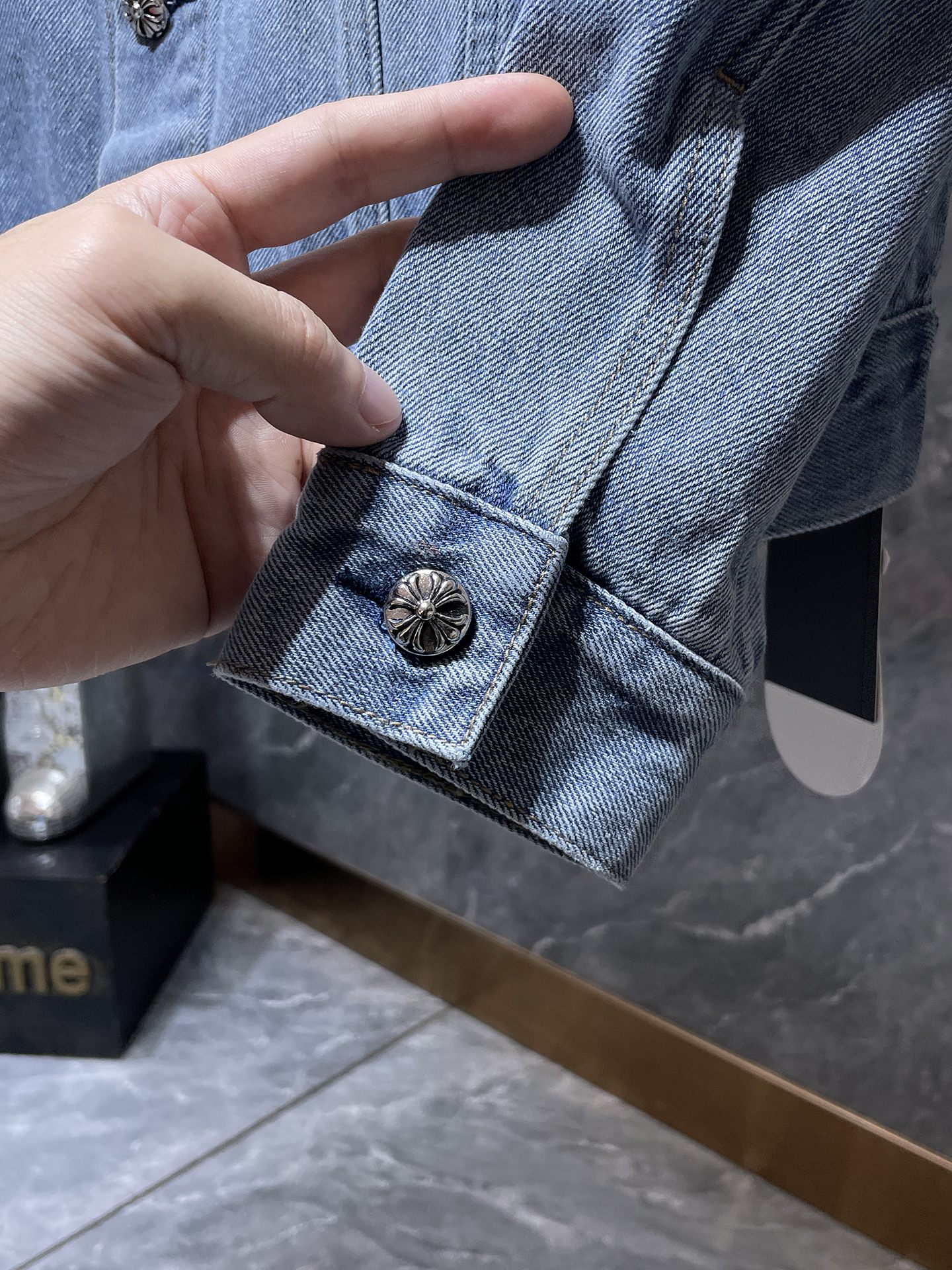 Cheap Chrome Hearts Jackets in 219065, $60 USD- [IB219065] - Replica Chrome Hearts Jackets