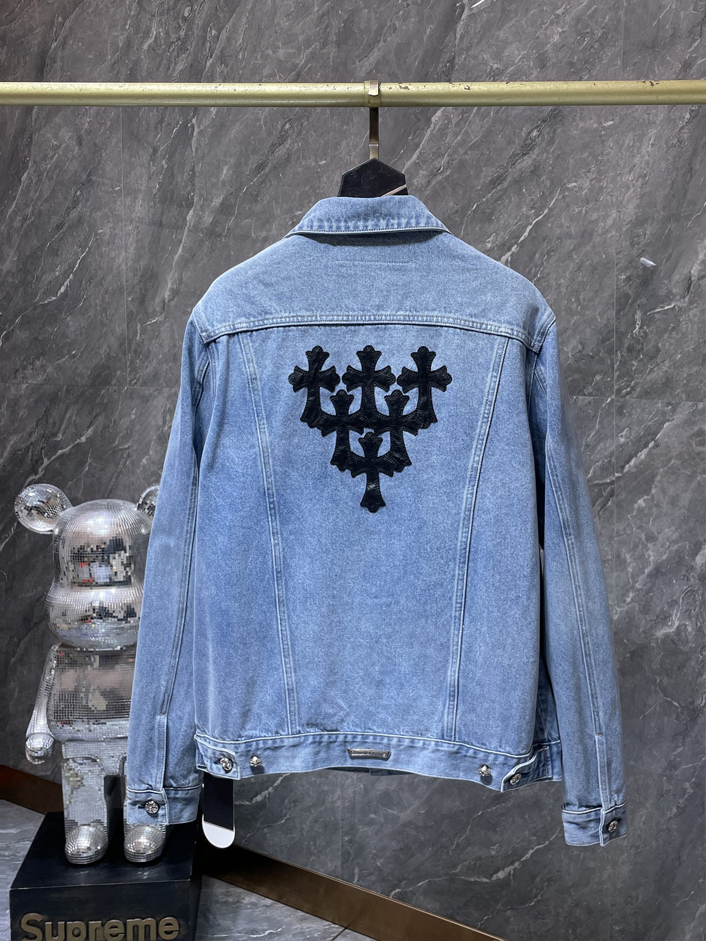 Cheap Chrome Hearts Jackets in 219065, $60 USD- [IB219065] - Replica Chrome Hearts Jackets