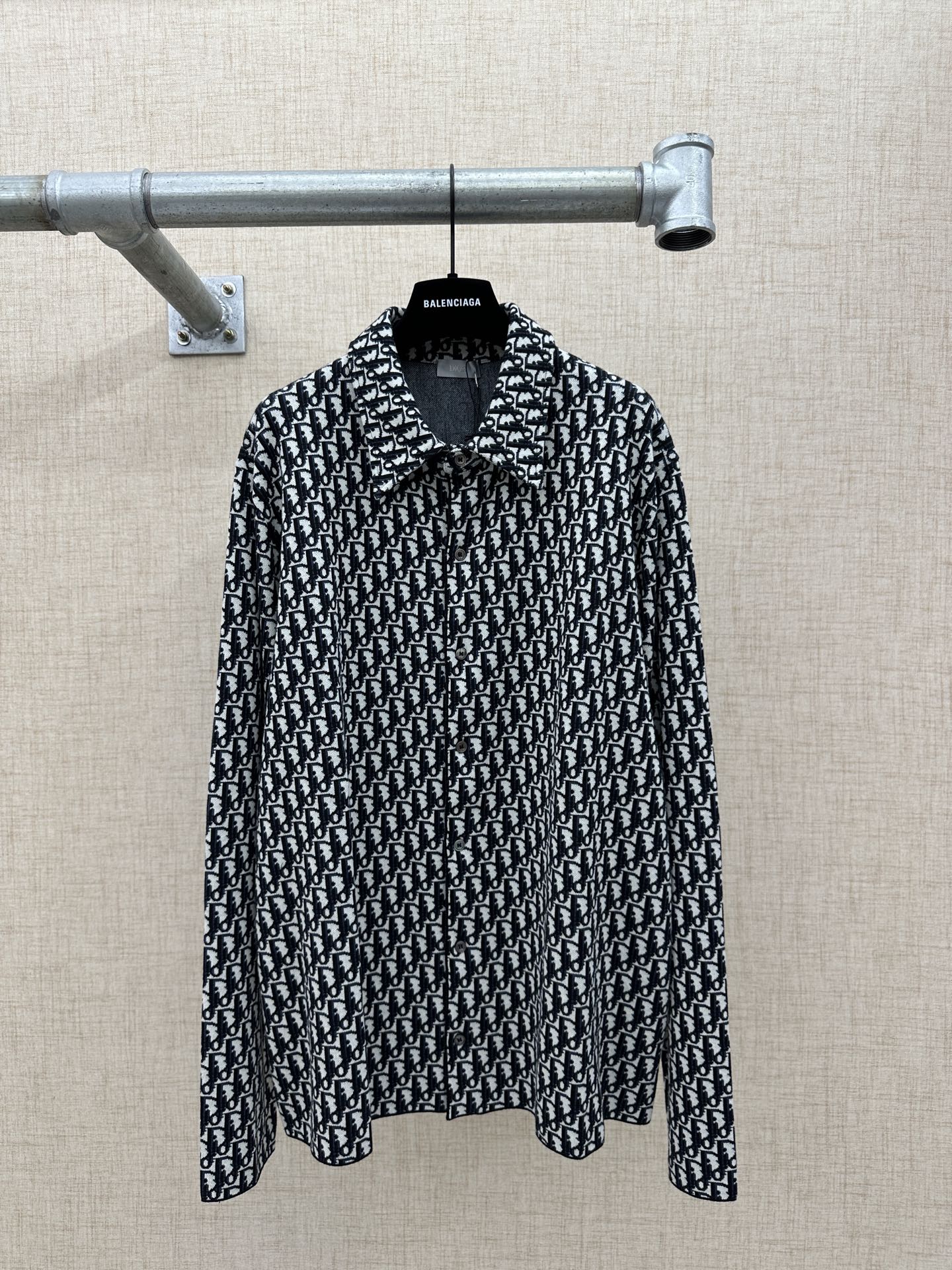 Cheap Dior Long Sleeve Polo Shirts for Men in 219123, $70 USD- [IB219123] - Replica Dior Long Sleeve Polo Shirts for Men