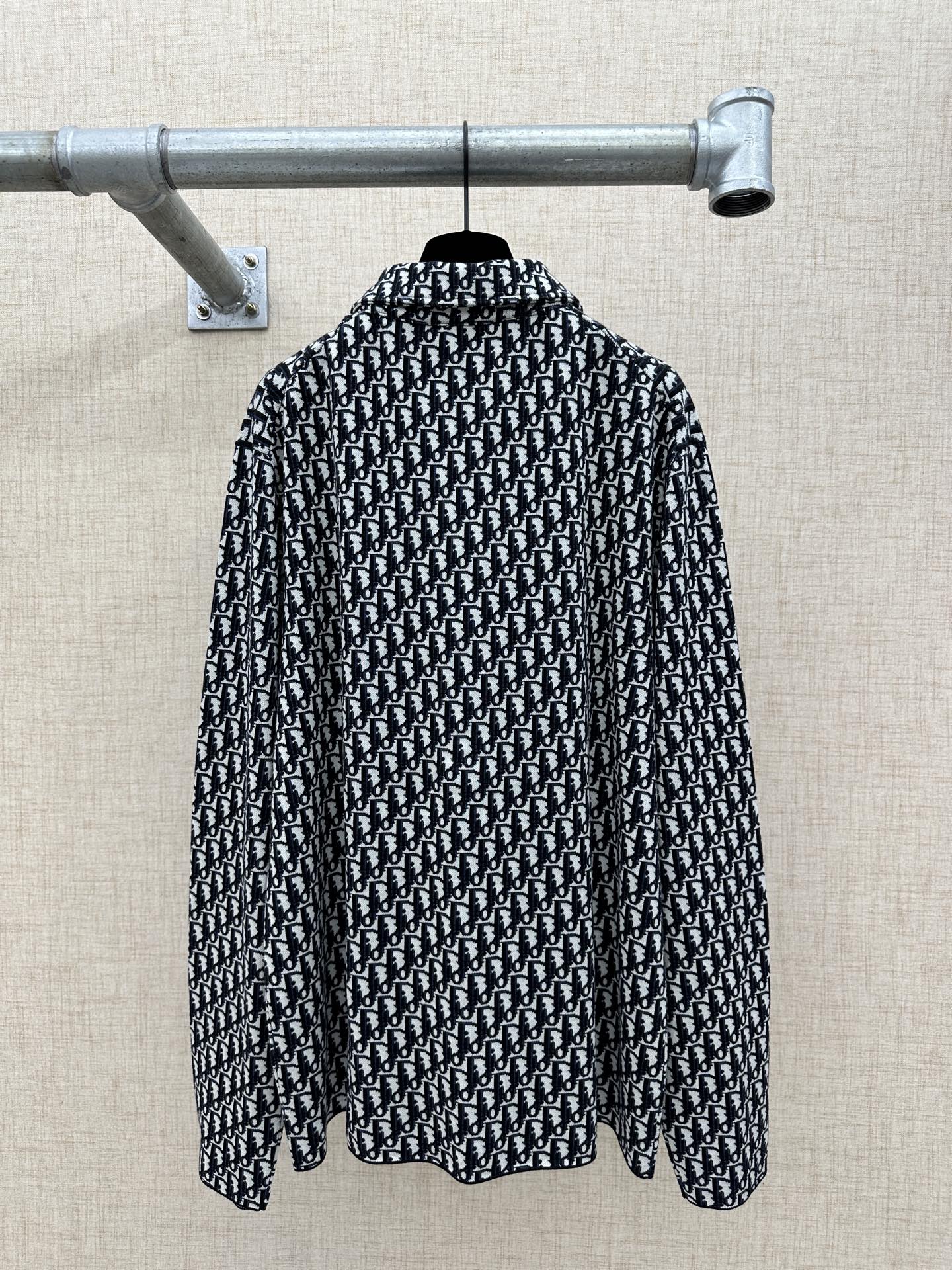 Cheap Dior Long Sleeve Polo Shirts for Men in 219123, $70 USD- [IB219123] - Replica Dior Long Sleeve Polo Shirts for Men