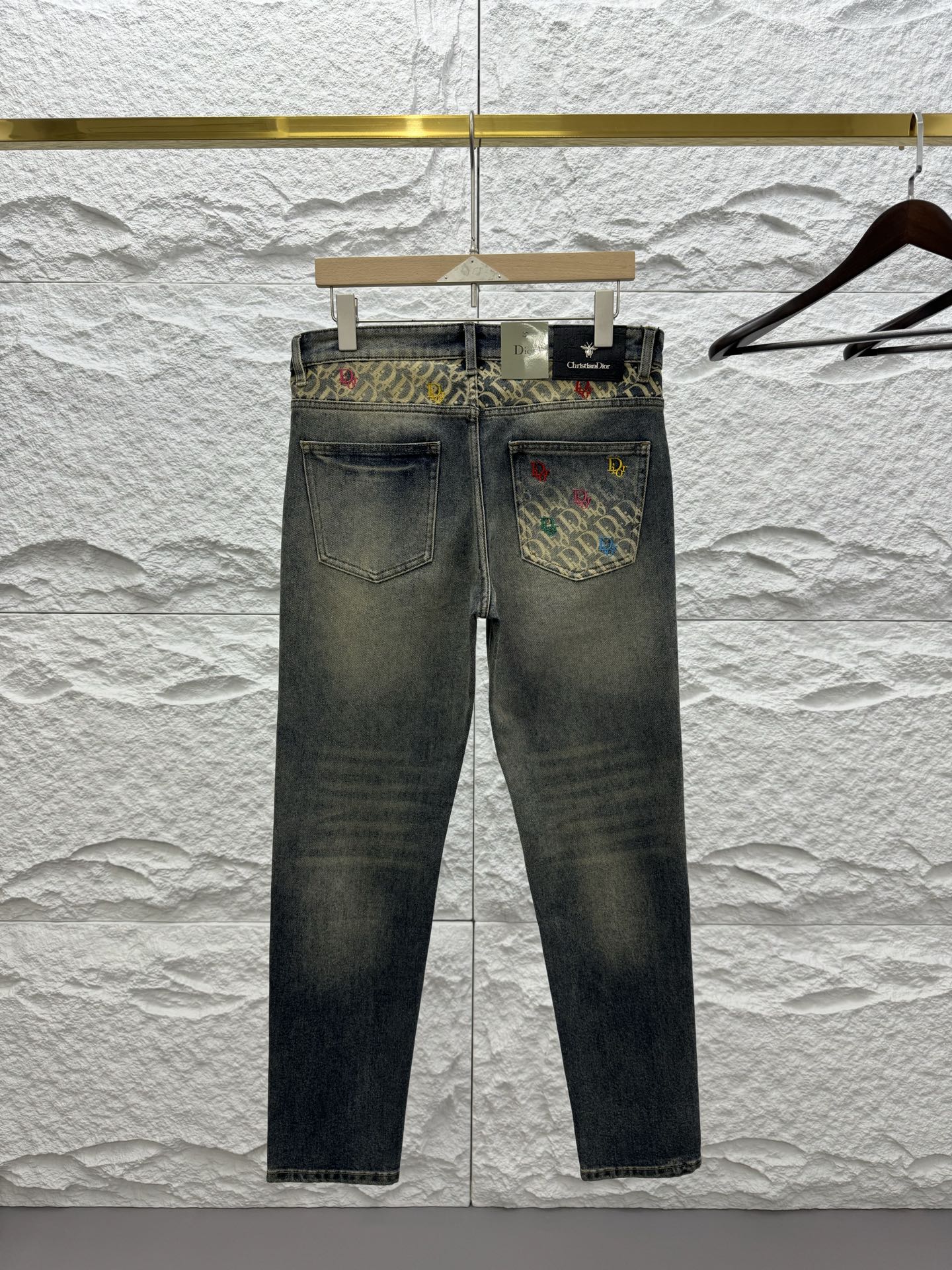 Cheap Dior Jeans for Men in 219127, $55 USD- [IB219127] - Replica Dior Jeans for Men