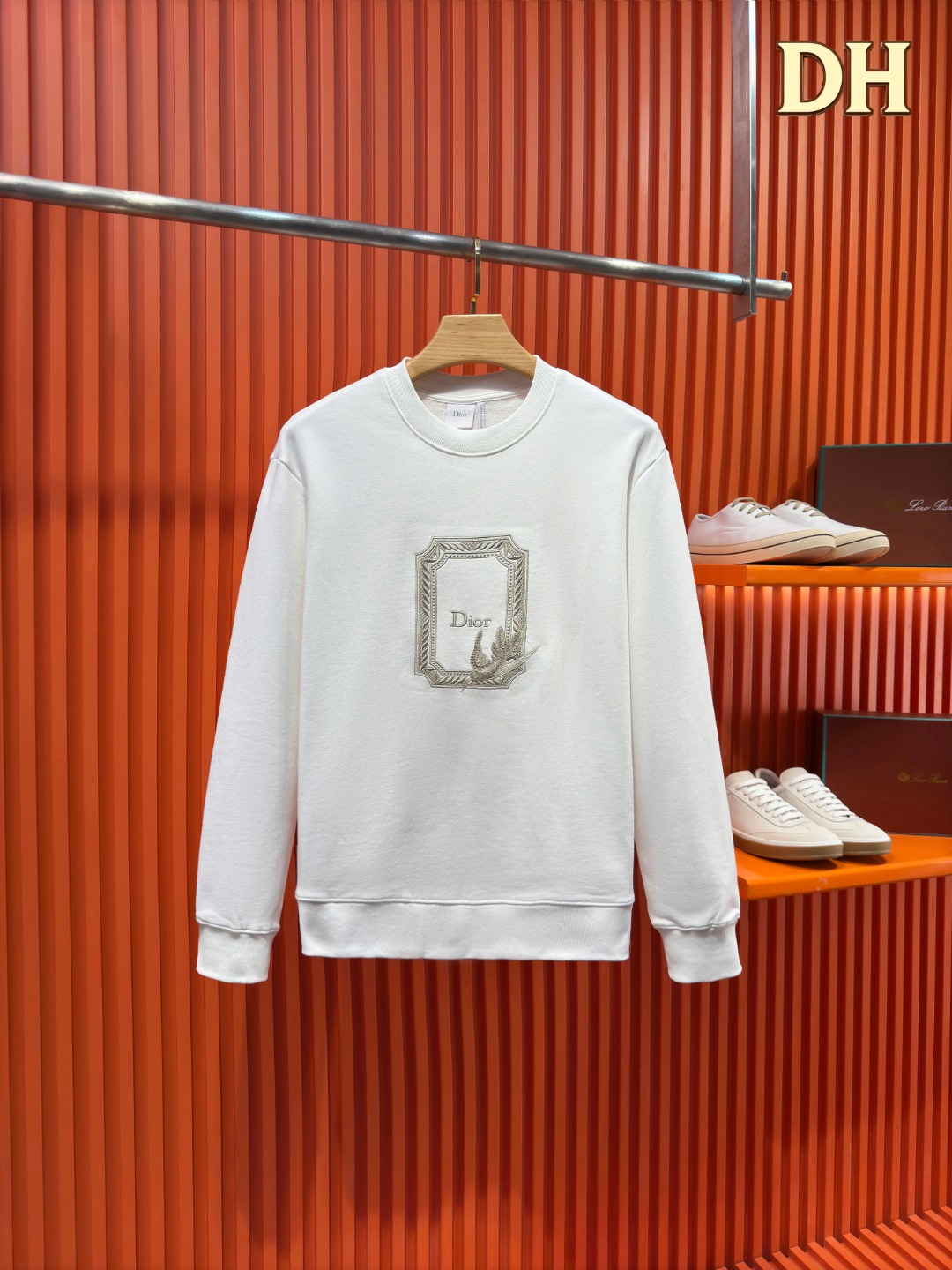 Cheap Dior Hoodies for Men in 219153, $45 USD- [IB219153] - Replica Dior Hoodies for Men