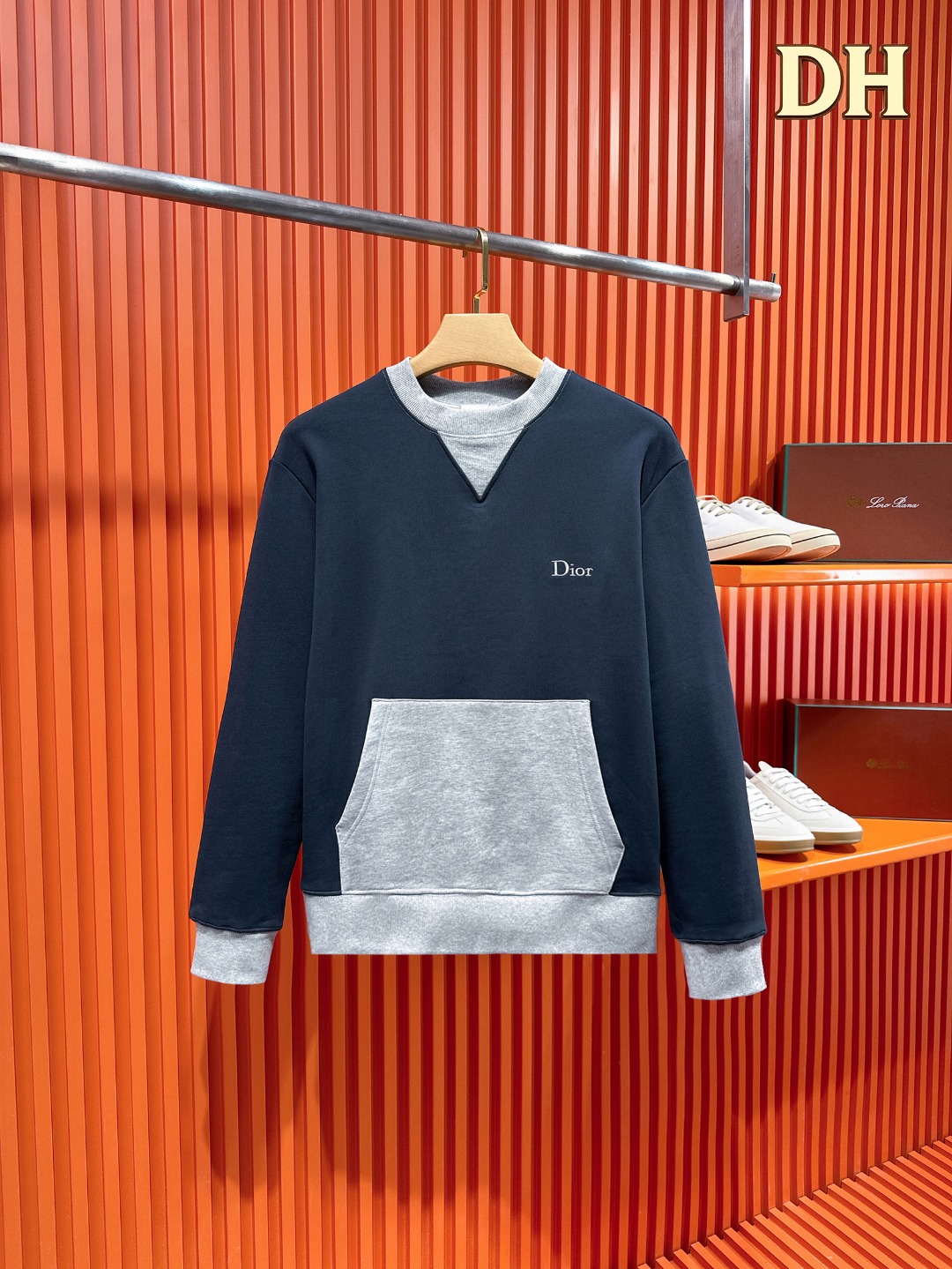 Cheap Dior Hoodies for Men in 219155, $50 USD- [IB219155] - Replica Dior Hoodies for Men