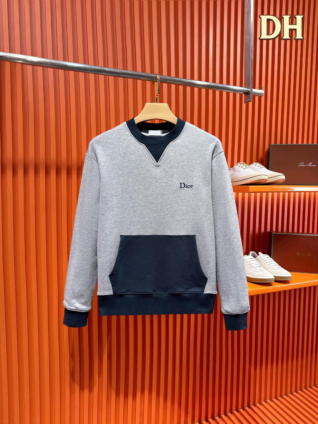 Cheap Dior Hoodies for Men in 219156, $50 USD- [IB219156] - Replica Dior Hoodies for Men