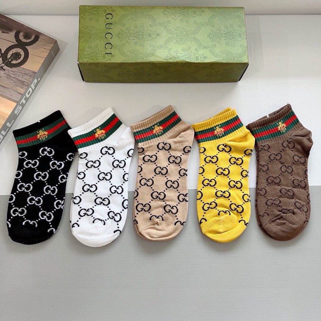 Cheap Gucci Socks in 219166, $30 USD- [IB219166] - Replica Gucci Socks