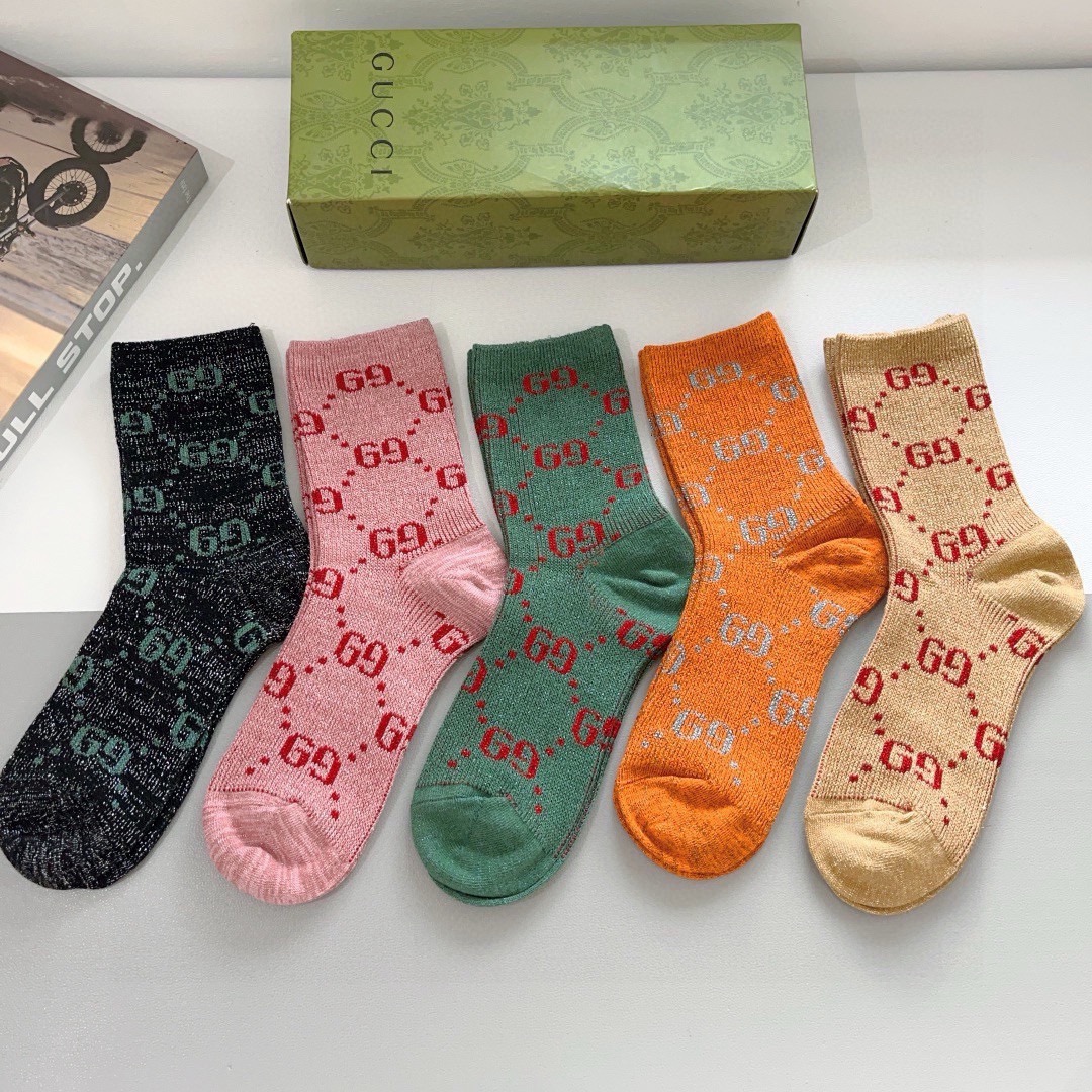 Cheap Gucci Socks in 219169, $30 USD- [IB219169] - Replica Gucci Socks