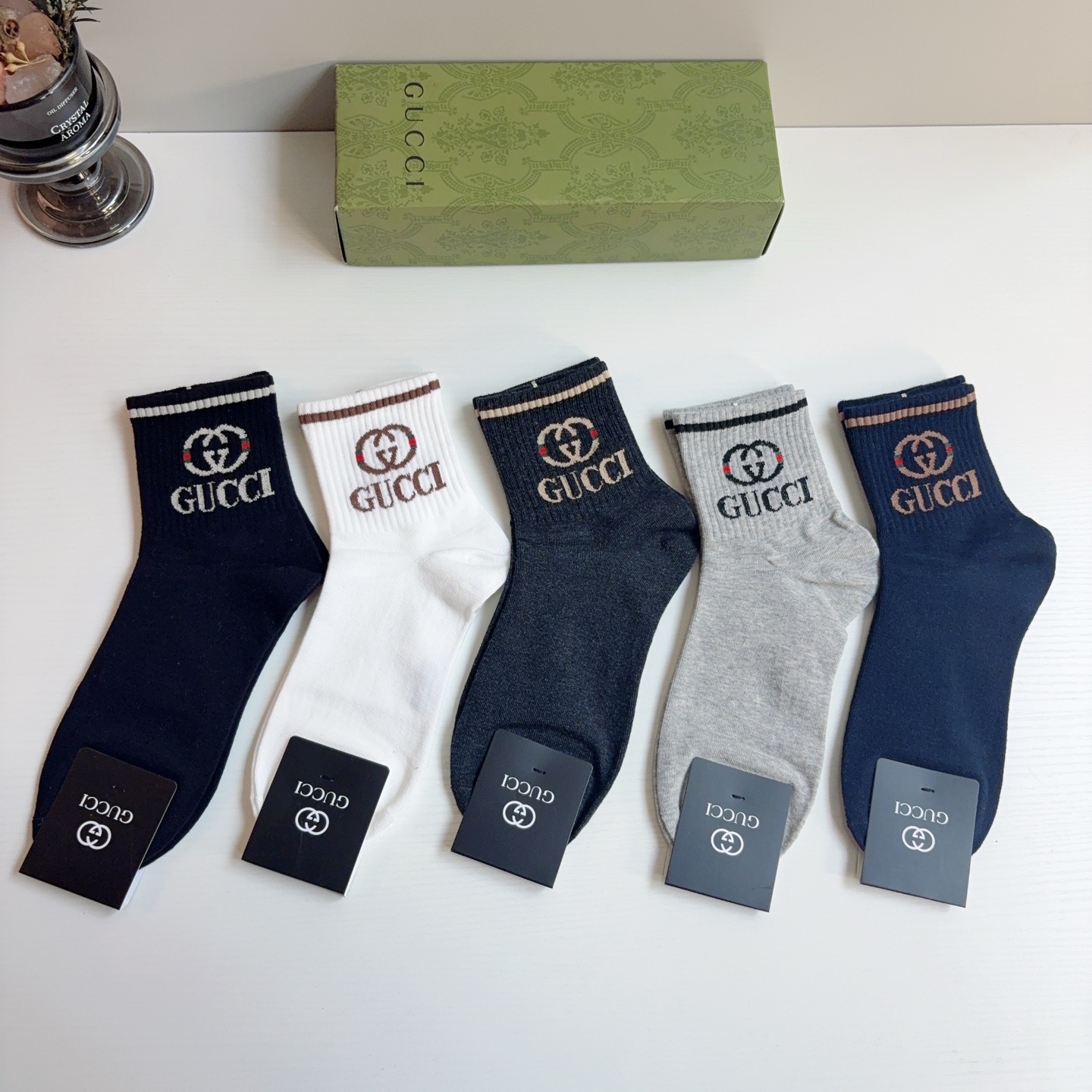 Cheap Gucci Socks in 219171, $30 USD- [IB219171] - Replica Gucci Socks
