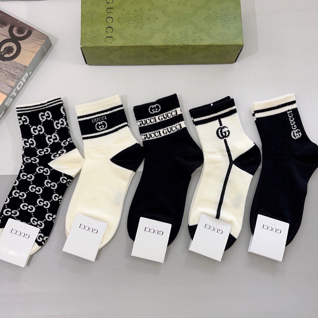 Cheap Gucci Socks in 219172, $30 USD- [IB219172] - Replica Gucci Socks