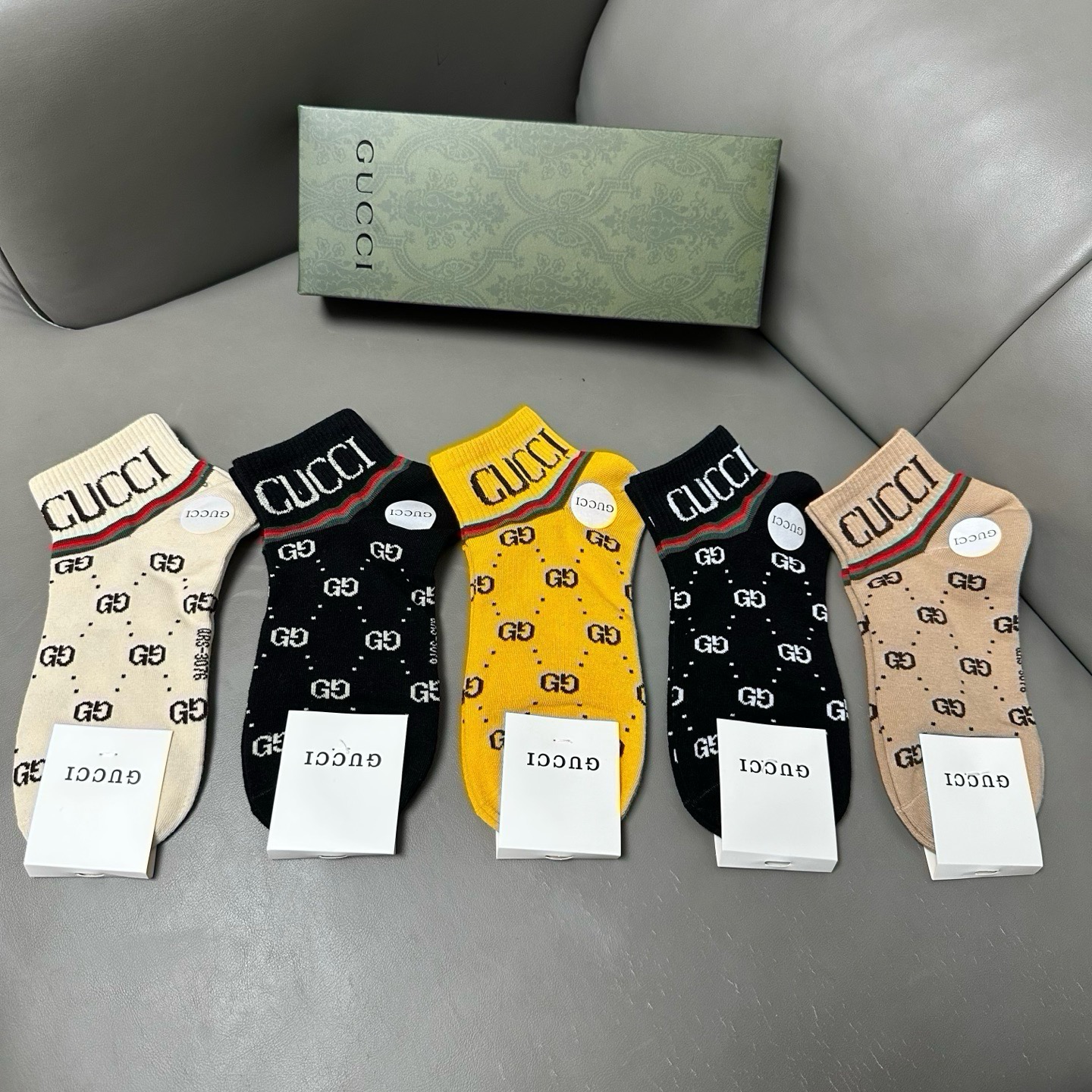 Cheap Gucci Socks in 219182, $30 USD- [IB219182] - Replica Gucci Socks