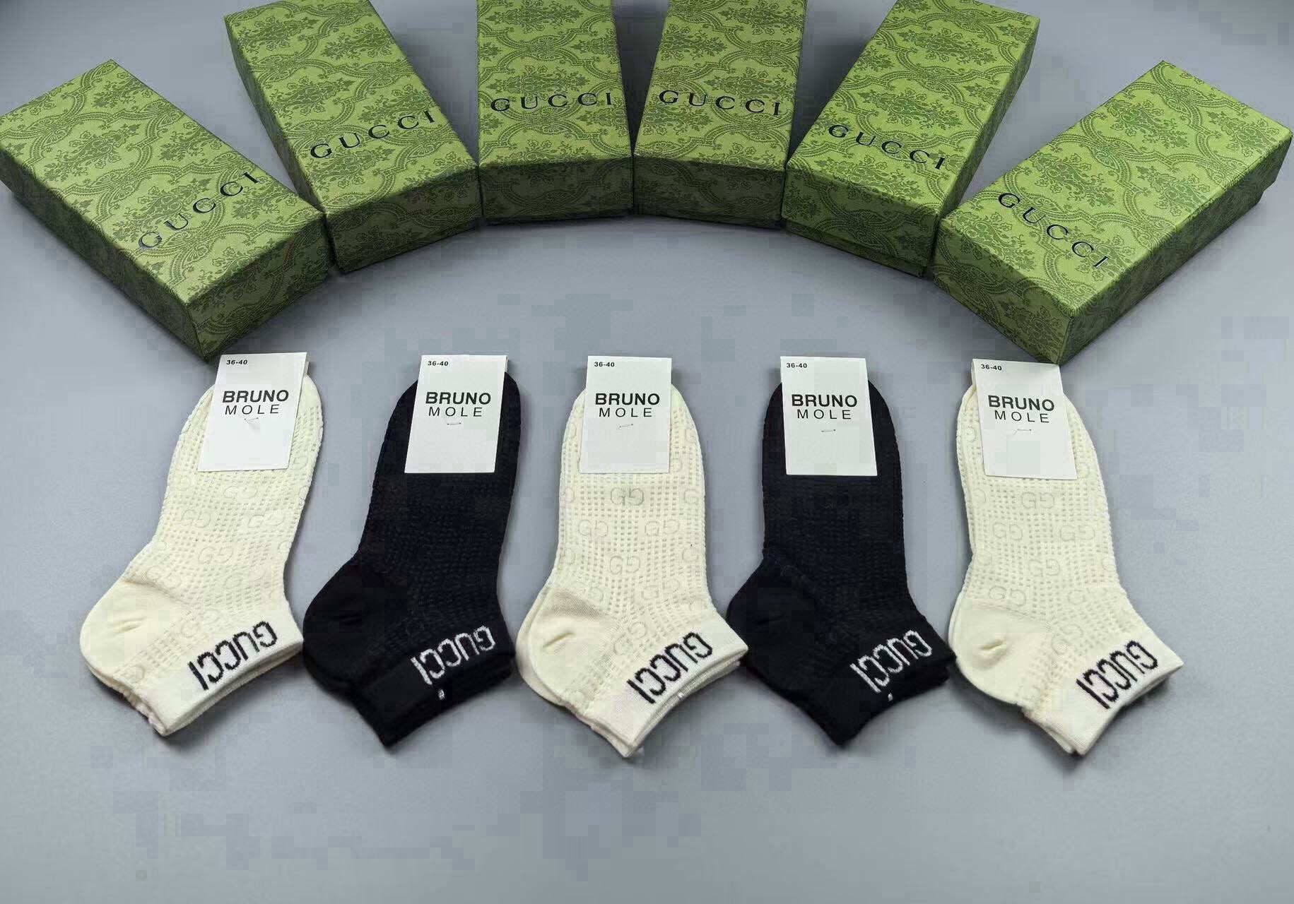 Cheap Gucci Socks in 219183, $30 USD- [IB219183] - Replica Gucci Socks