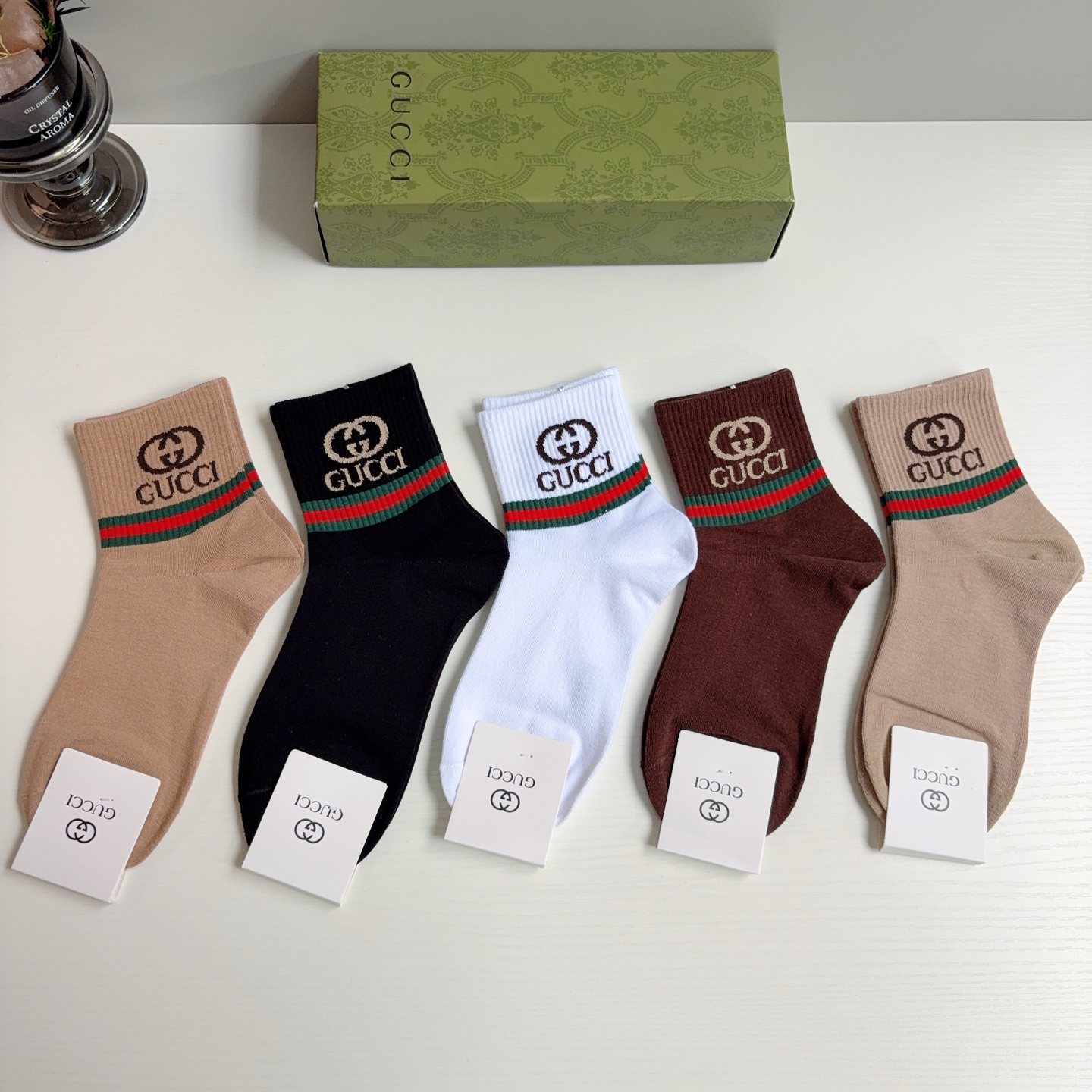 Cheap Gucci Socks in 219189, $30 USD- [IB219189] - Replica Gucci Socks