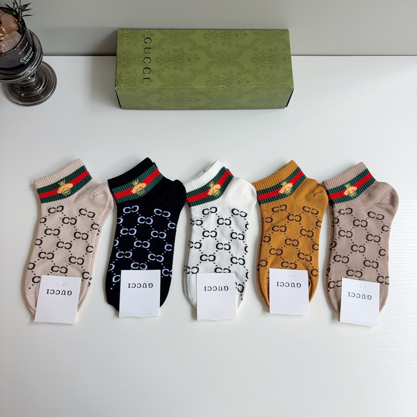 Cheap Gucci Socks in 219195, $35 USD- [IB219195] - Replica Gucci Socks