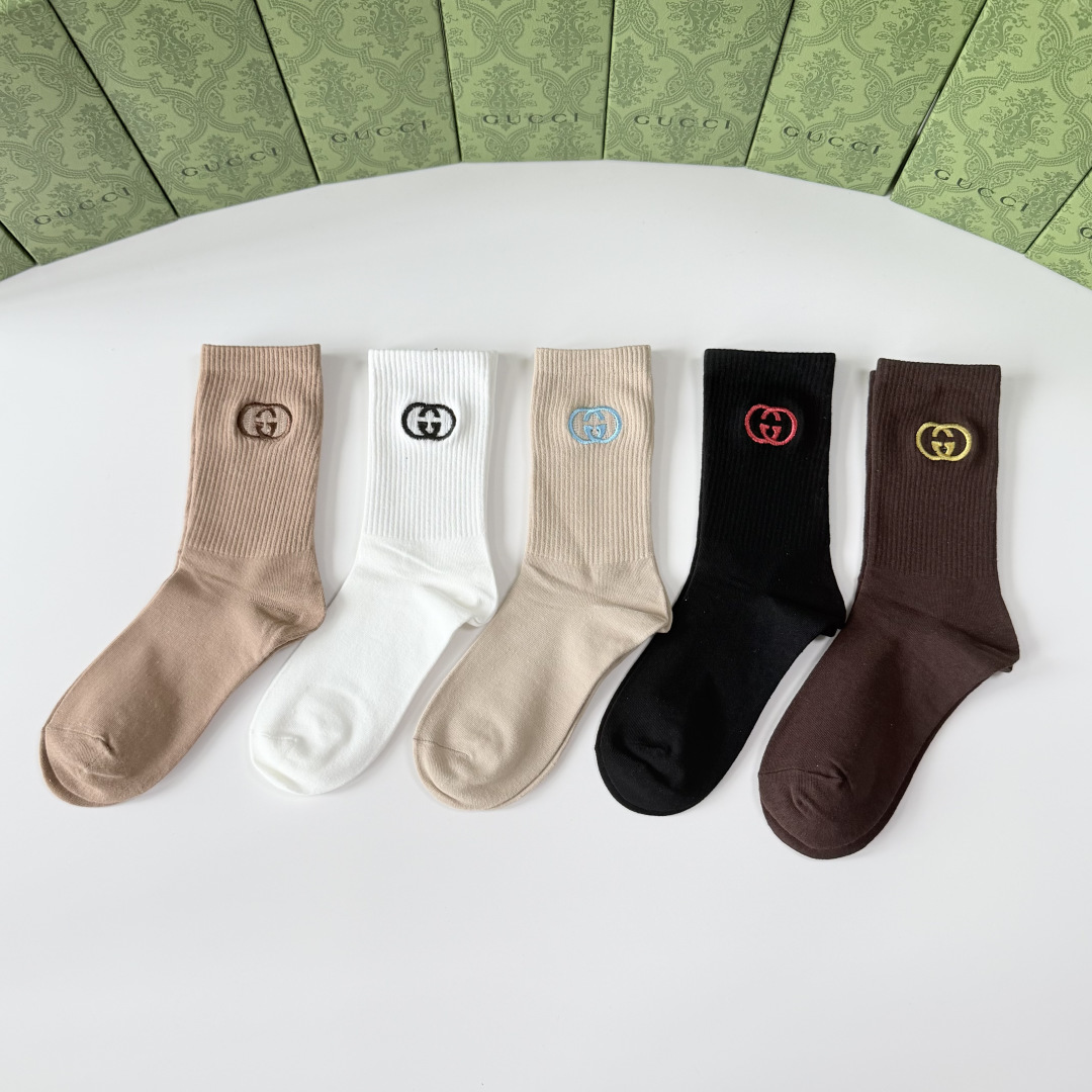 Cheap Gucci Socks in 219202, $30 USD- [IB219202] - Replica Gucci Socks