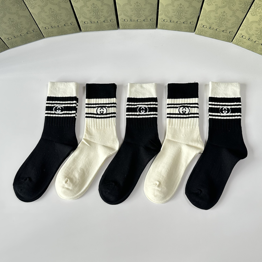 Cheap Gucci Socks in 219208, $30 USD- [IB219208] - Replica Gucci Socks