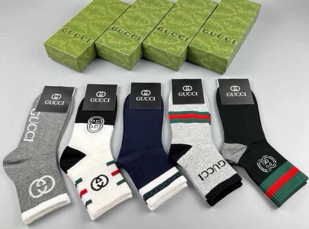 Cheap Gucci Socks in 219211, $30 USD- [IB219211] - Replica Gucci Socks
