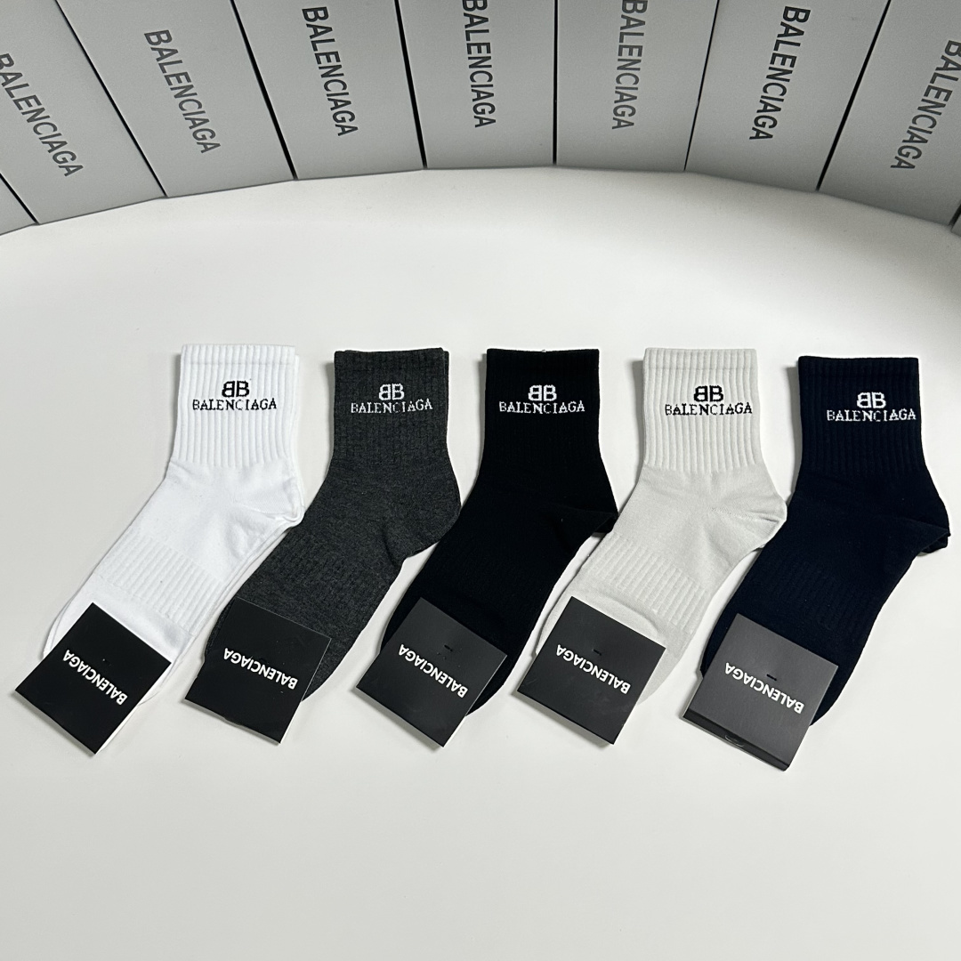 Cheap Balenciaga Socks in 219223, $30 USD- [IB219223] - Replica Balenciaga Socks