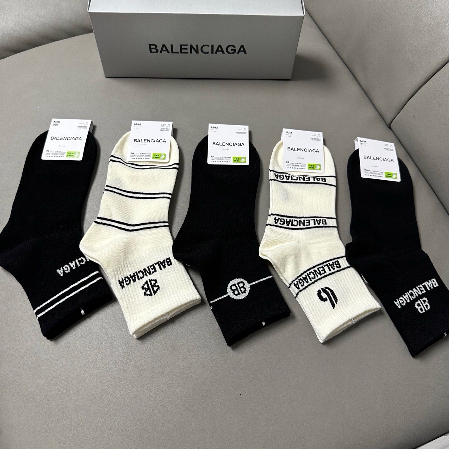 Cheap Balenciaga Socks in 219227, $30 USD- [IB219227] - Replica Balenciaga Socks