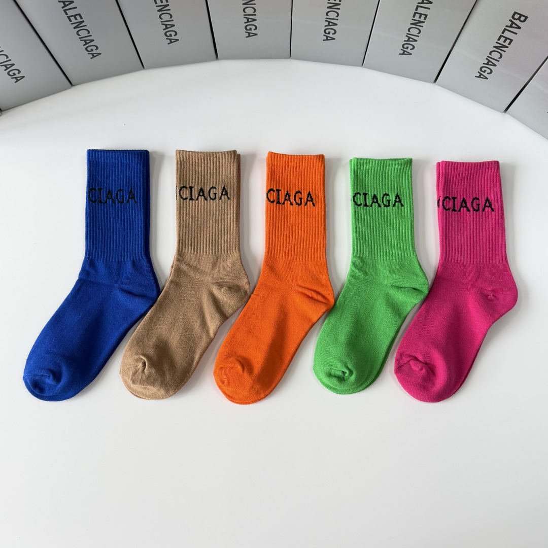 Cheap Balenciaga Socks in 219228, $30 USD- [IB219228] - Replica Balenciaga Socks