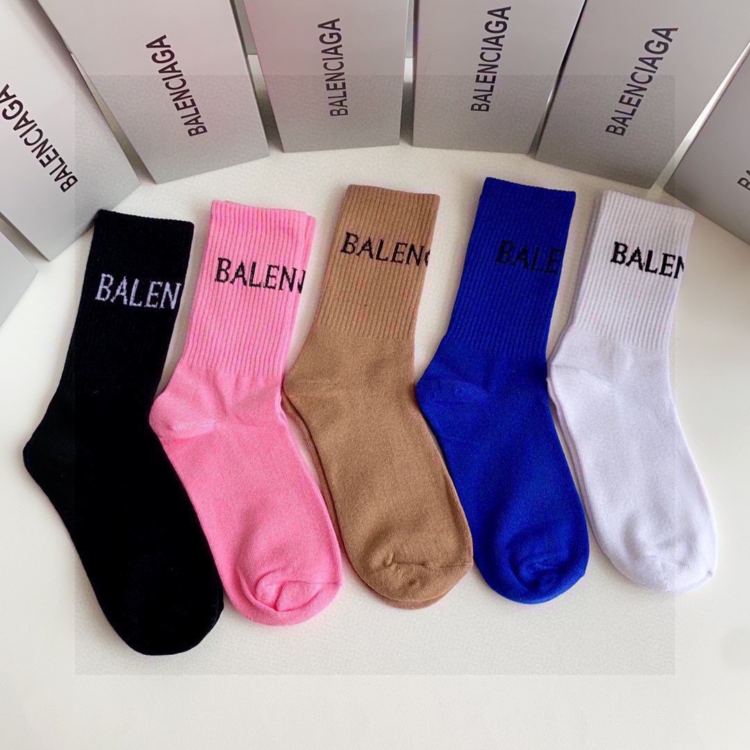 Cheap Balenciaga Socks in 219229, $30 USD- [IB219229] - Replica Balenciaga Socks