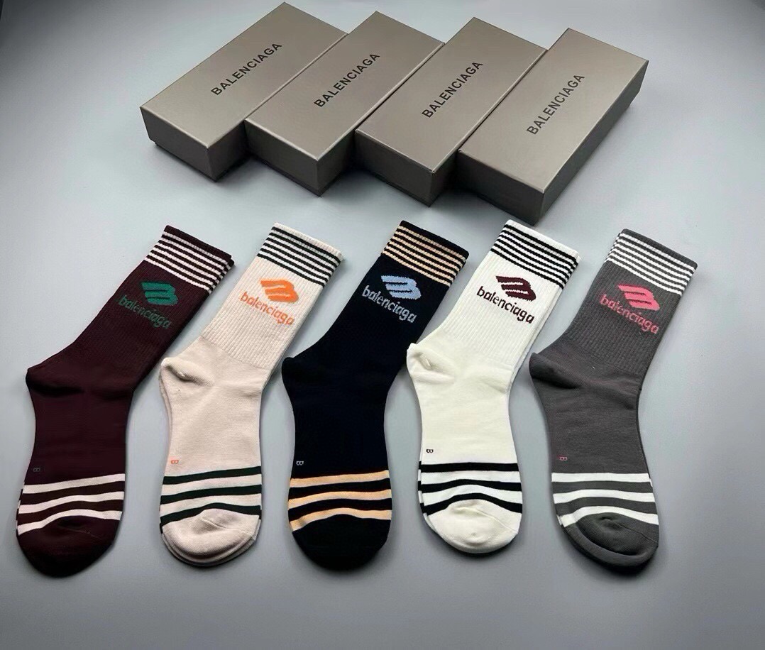 Cheap Balenciaga Socks in 219239, $30 USD- [IB219239] - Replica Balenciaga Socks