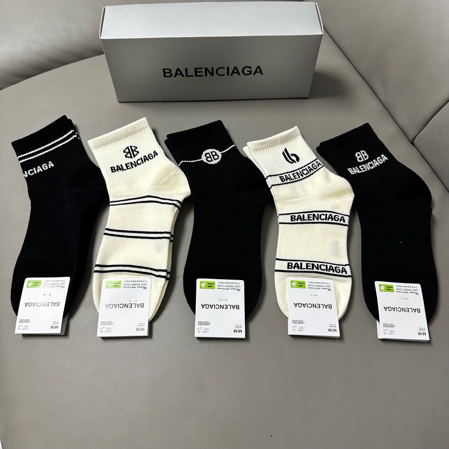 Cheap Balenciaga Socks in 219241, $30 USD- [IB219241] - Replica Balenciaga Socks