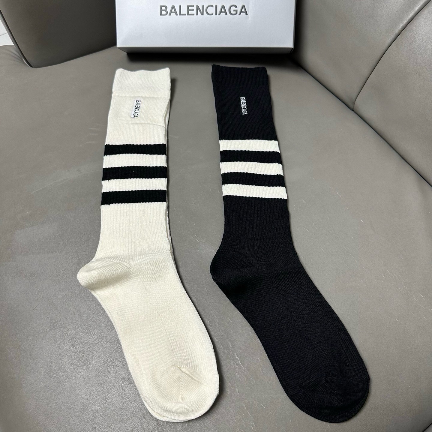 Cheap Balenciaga Socks in 219243, $30 USD- [IB219243] - Replica Balenciaga Socks
