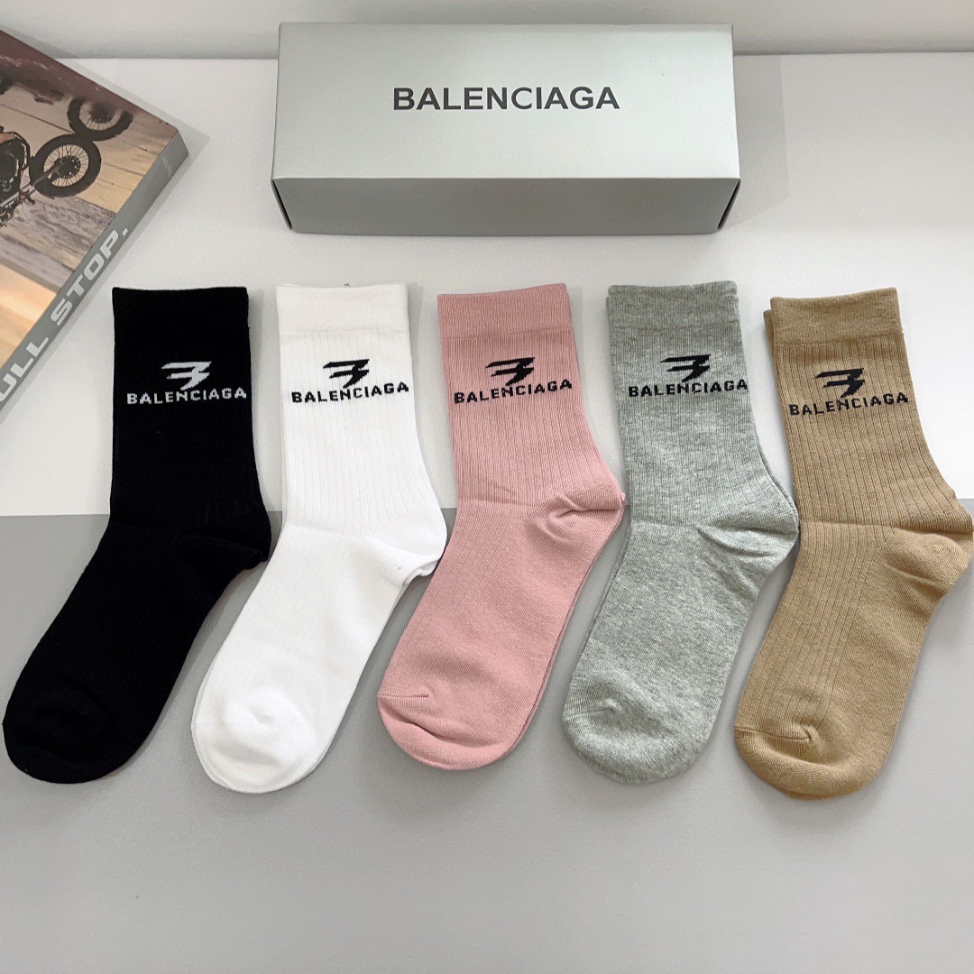 Cheap Balenciaga Socks in 219244, $30 USD- [IB219244] - Replica Balenciaga Socks