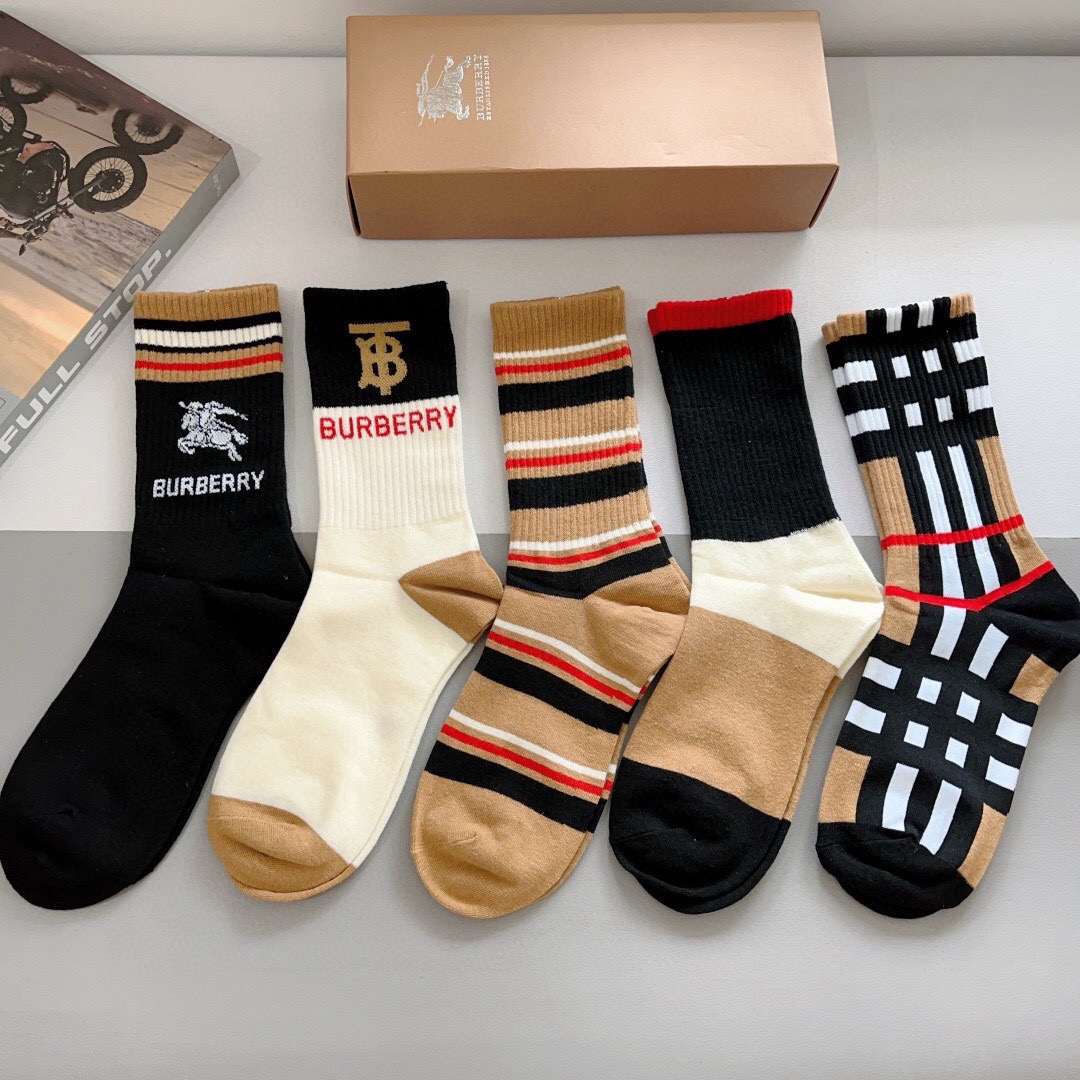 Cheap Burberry Socks in 219264, $30 USD- [IB219264] - Replica Burberry Socks