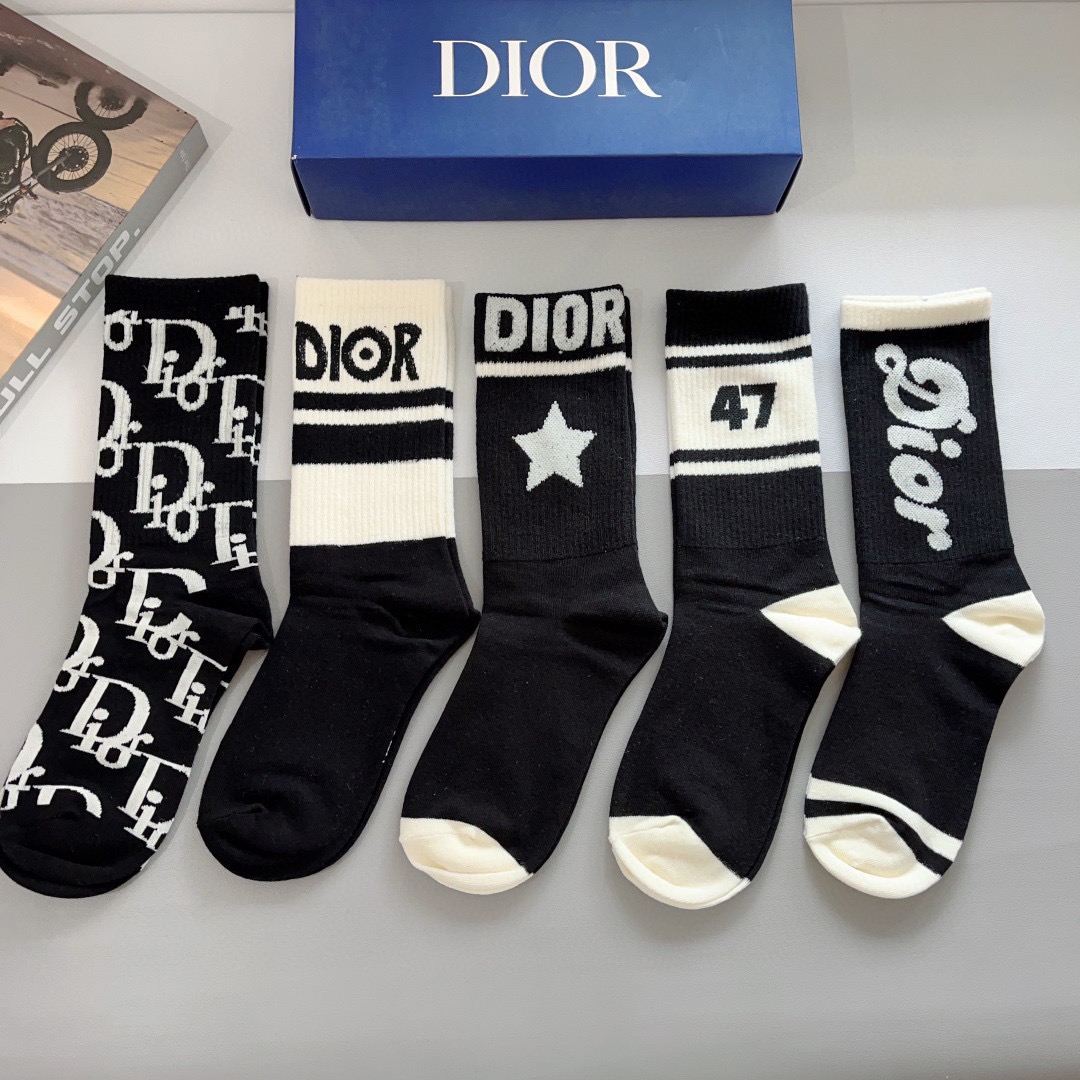 Cheap Dior Socks in 219282, $35 USD- [IB219282] - Replica Dior Socks