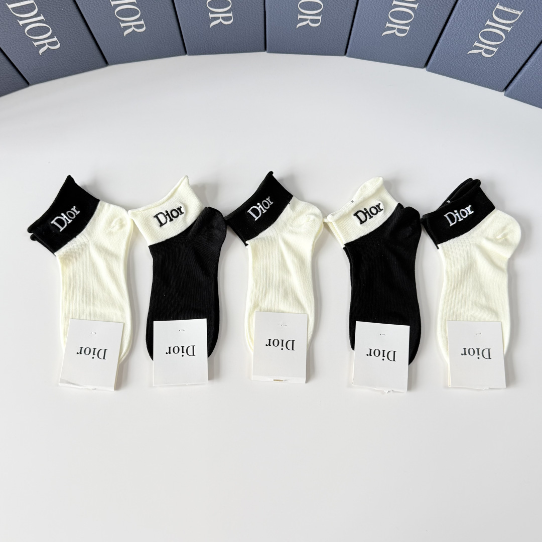 Cheap Dior Socks in 219287, $35 USD- [IB219287] - Replica Dior Socks