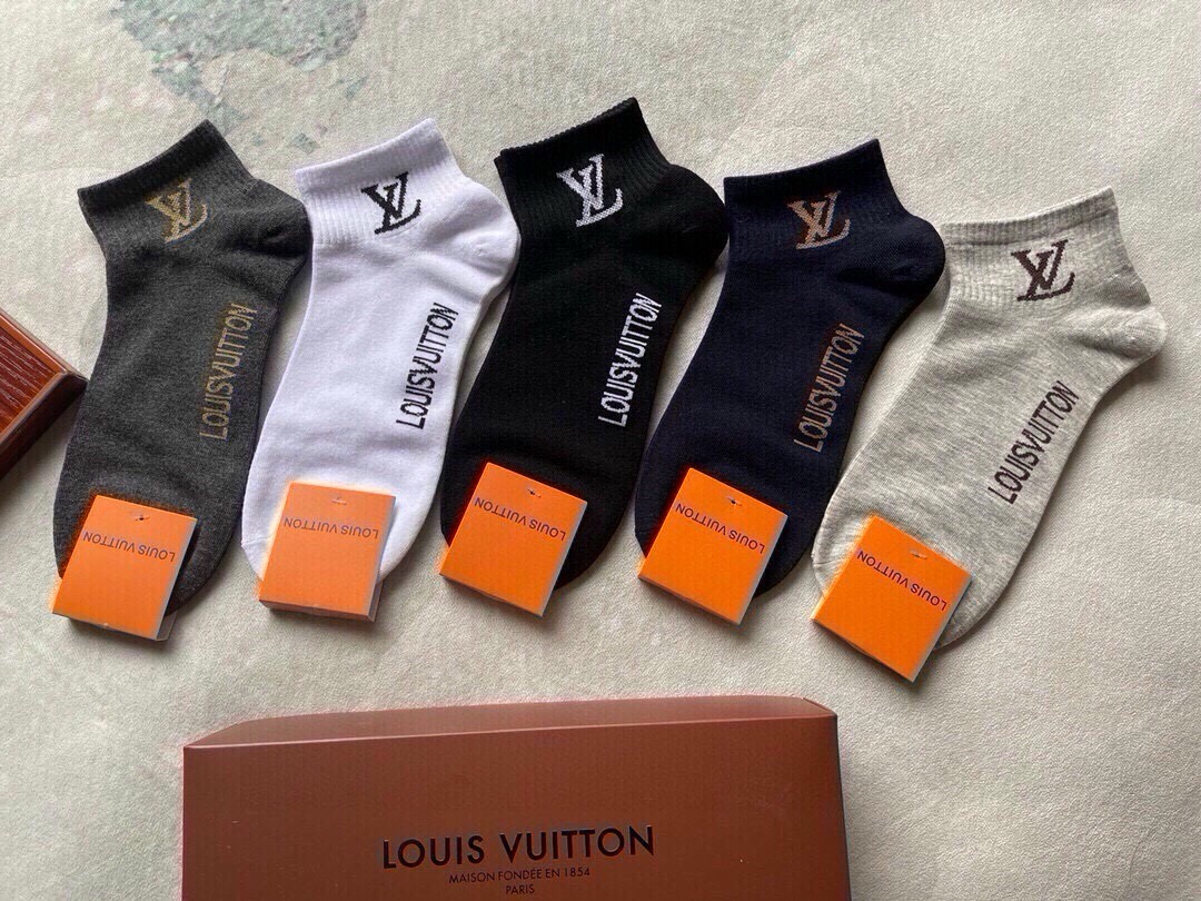 Cheap Louis Vuitton Socks in 219335, $35 USD- [IB219335] - Replica Louis Vuitton Socks