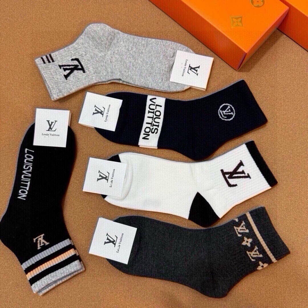 Cheap Louis Vuitton Socks in 219388, $35 USD- [IB219388] - Replica Louis Vuitton Socks