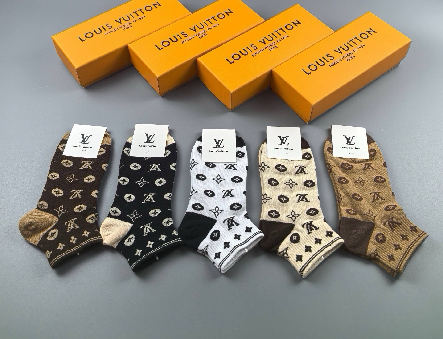 Cheap Louis Vuitton Socks in 219394, $35 USD- [IB219394] - Replica Louis Vuitton Socks