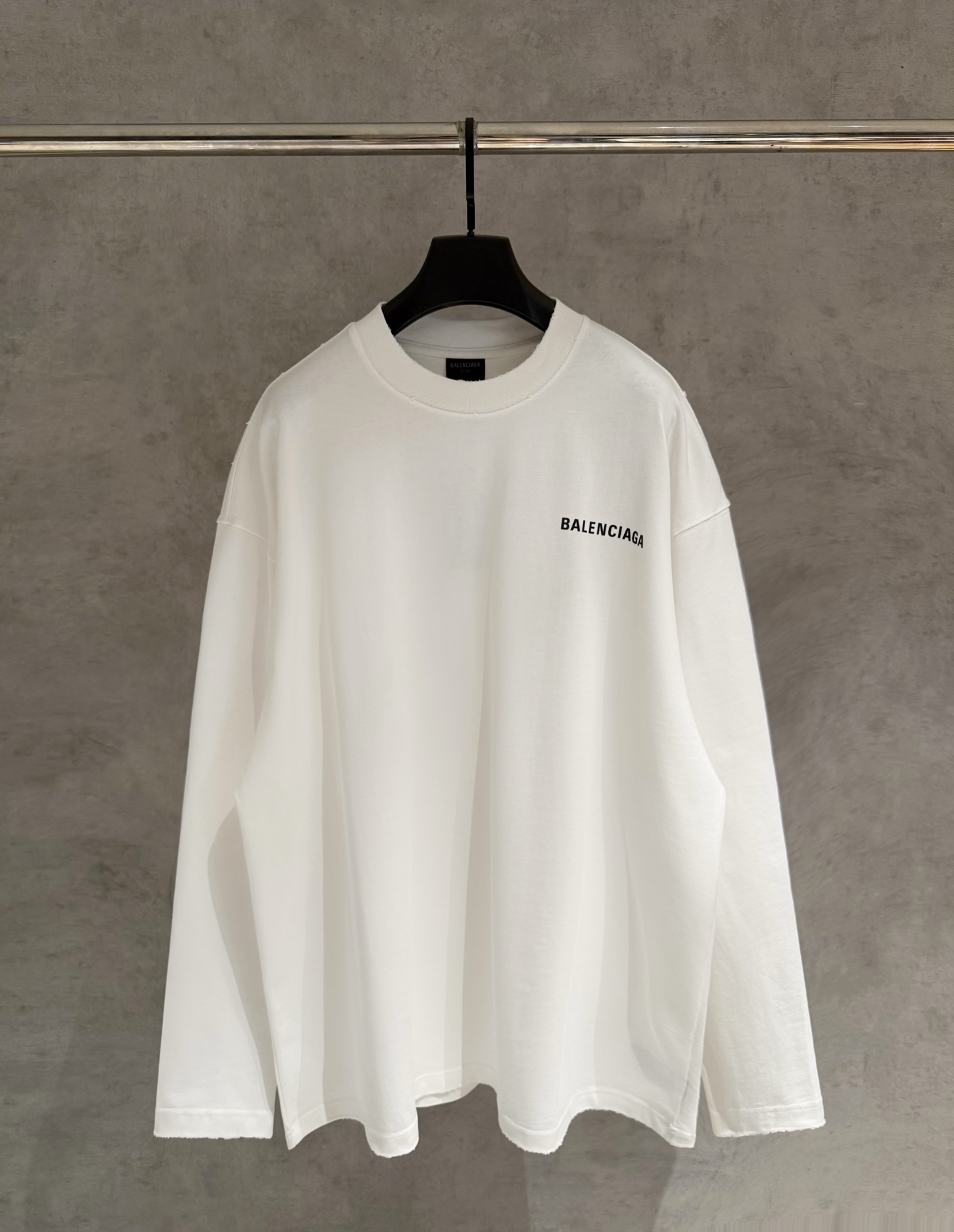 Cheap Balenciaga Long Sleeve T-Shirts in 219439, $45 USD- [IB219439] - Replica Balenciaga Long Sleeve T-Shirts