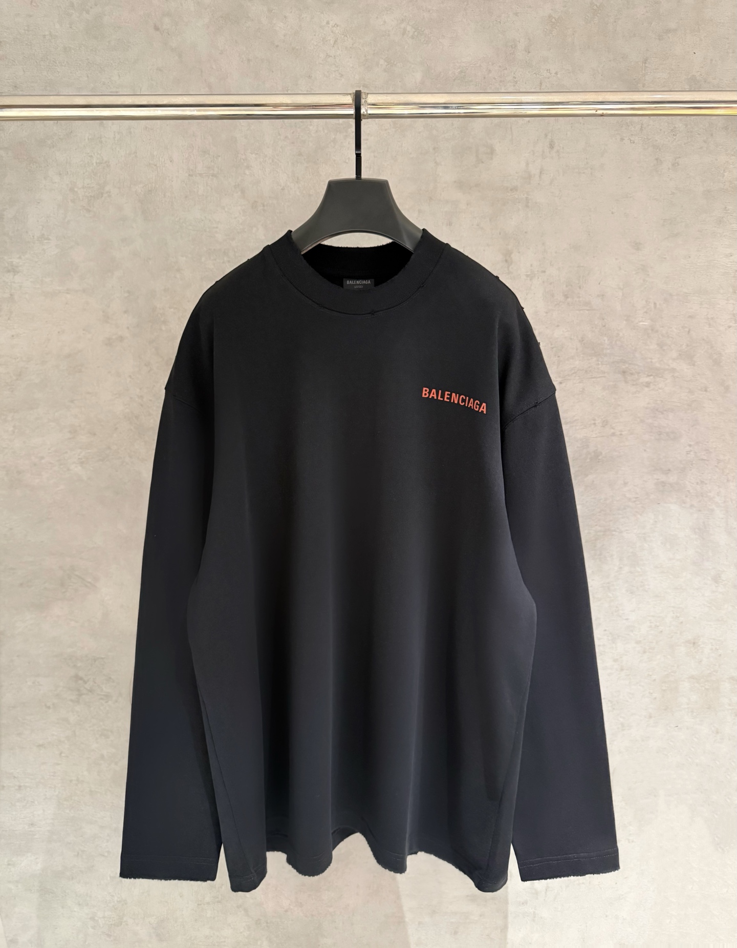 Cheap Balenciaga Long Sleeve T-Shirts in 219441, $45 USD- [IB219441] - Replica Balenciaga Long Sleeve T-Shirts
