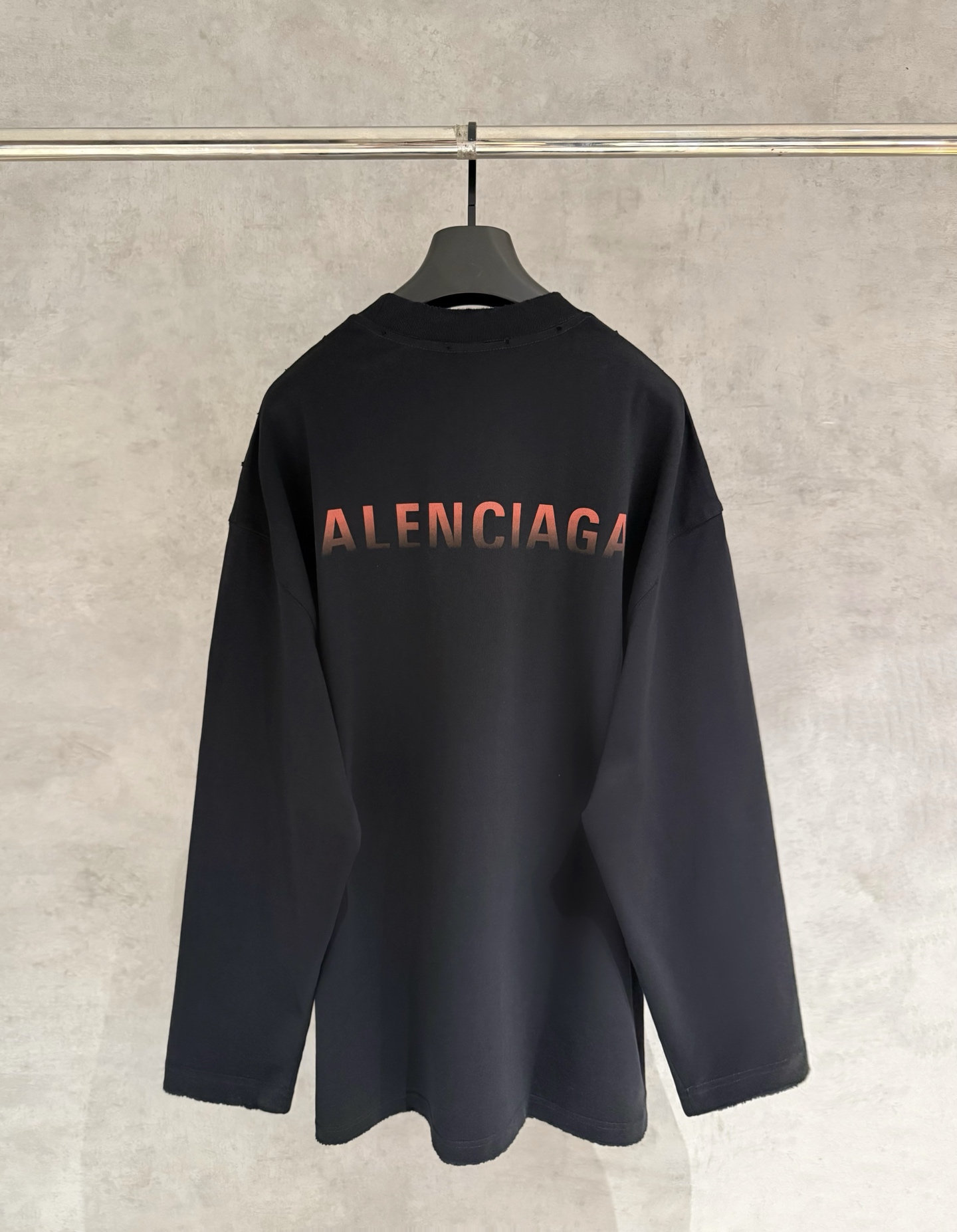 Cheap Balenciaga Long Sleeve T-Shirts in 219441, $45 USD- [IB219441] - Replica Balenciaga Long Sleeve T-Shirts